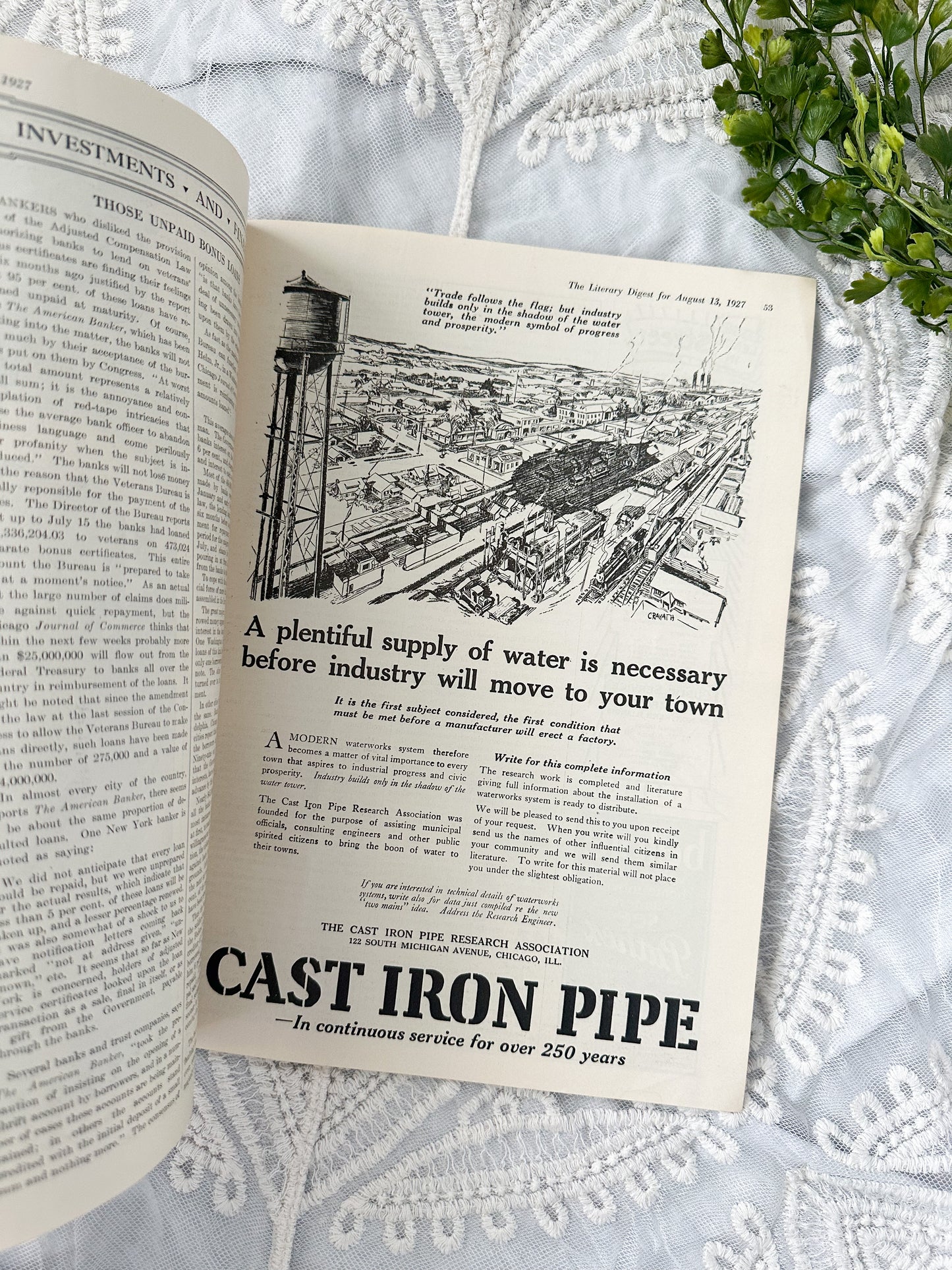 1947 Literary Digest Magazine