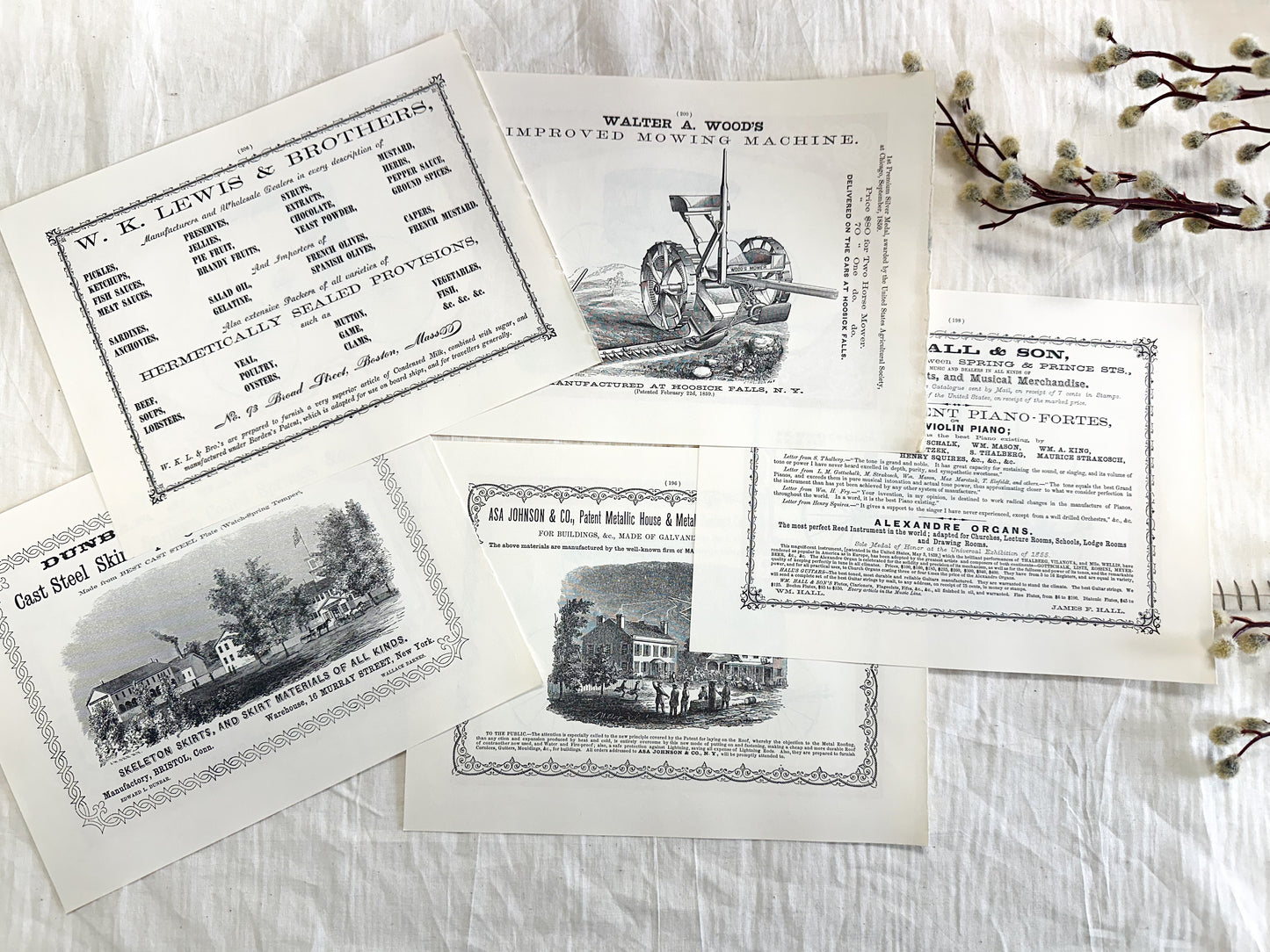 Vintage Carriage Print Set