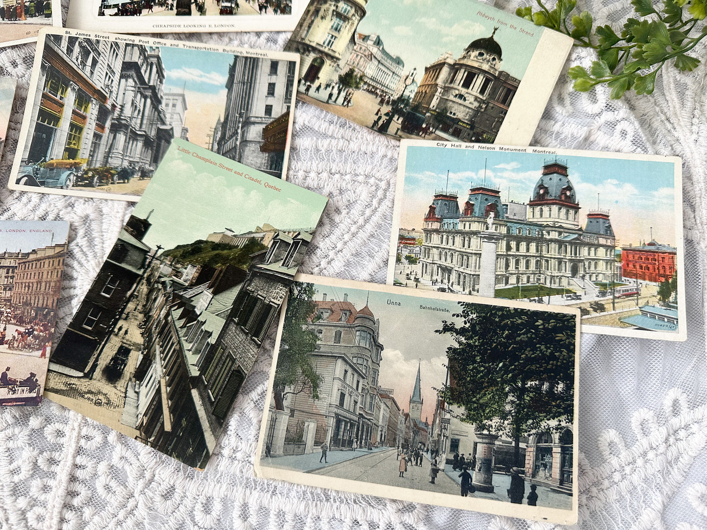 Vintage Postcard Set