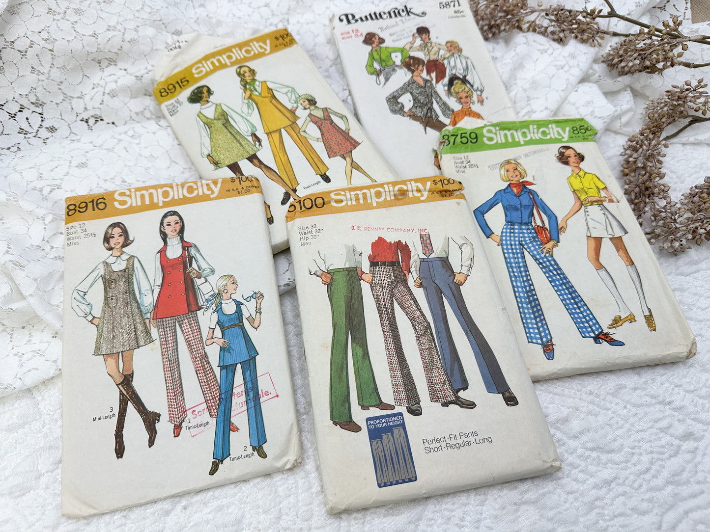 Vintage Pattern Set