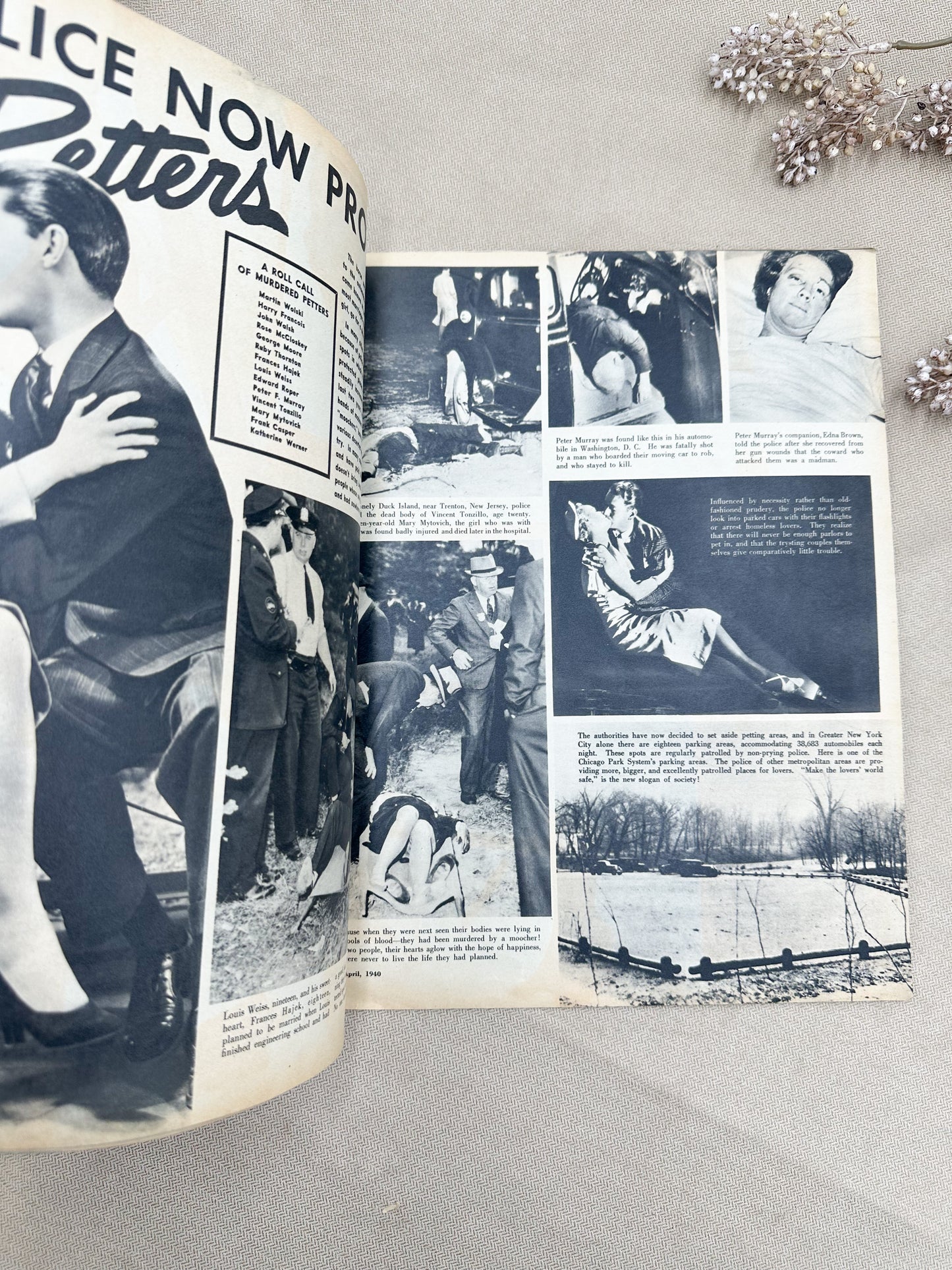 Vintage Magazine- Pictorial Stories