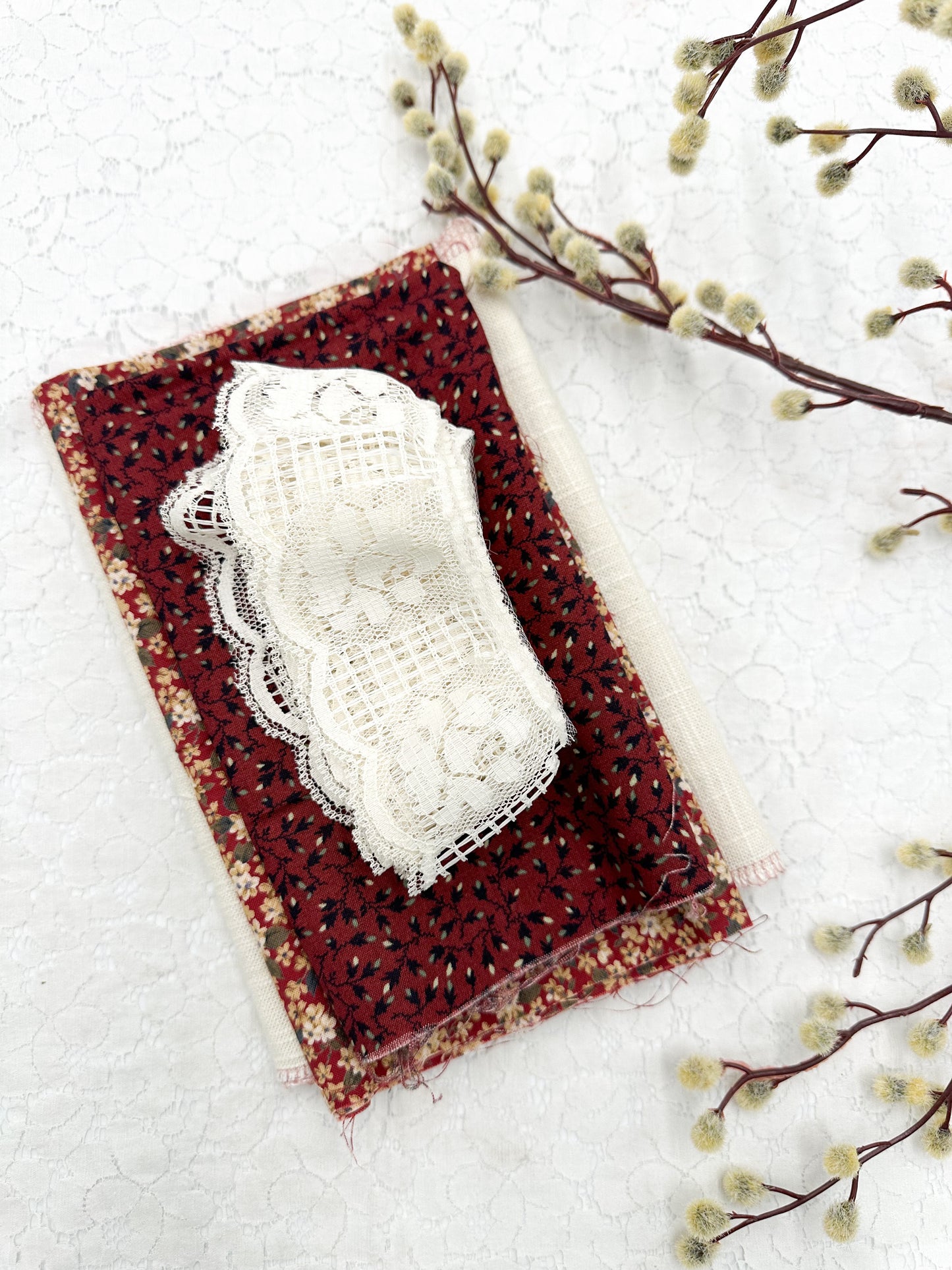 Vintage Coordinated Fabric Set