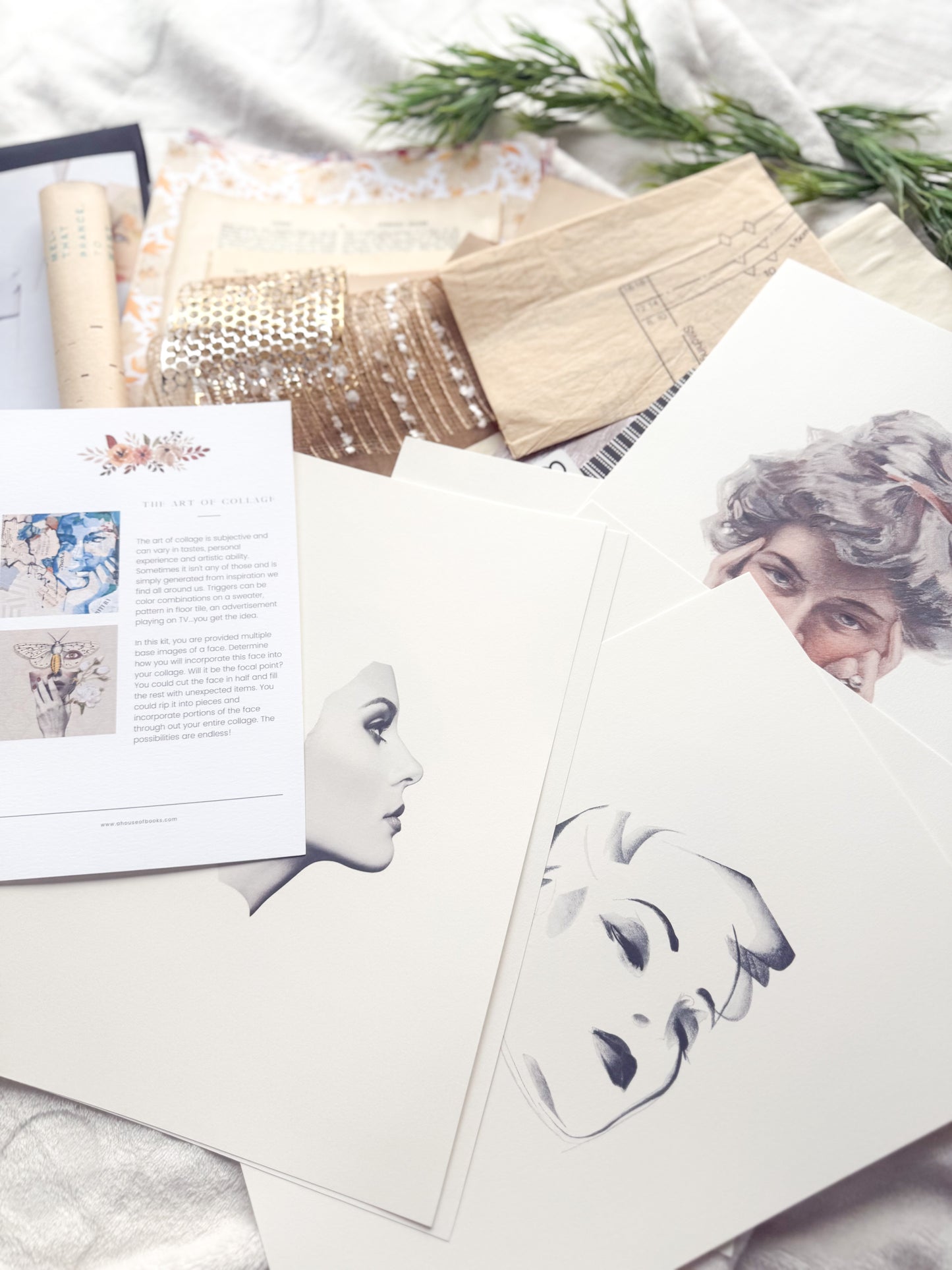 Collage Kit- Faces