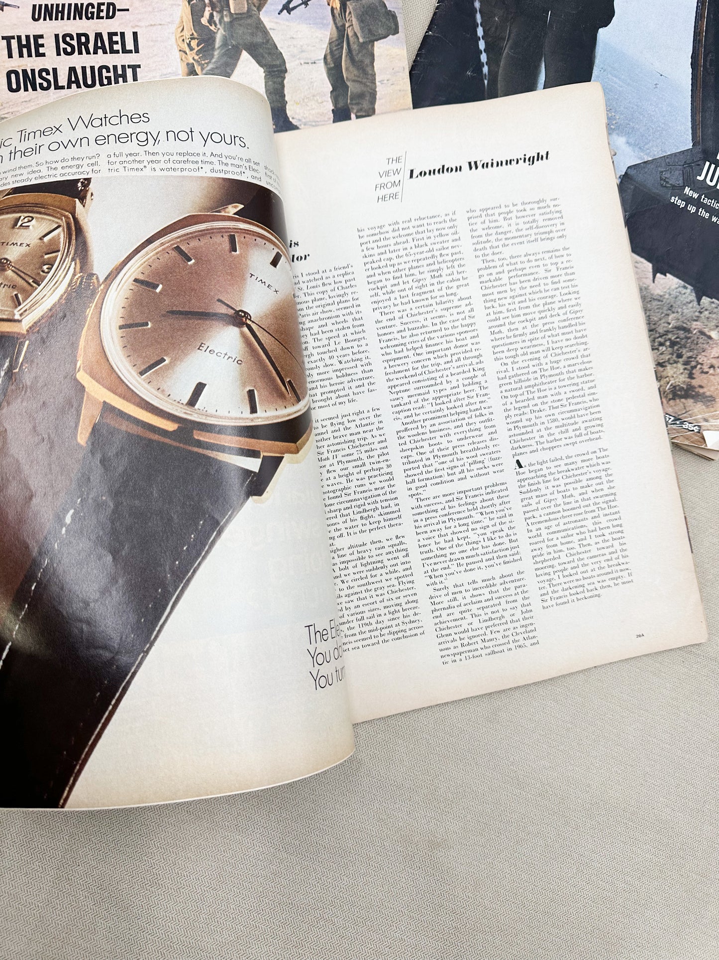 Set of Three Vintage Life Magazines