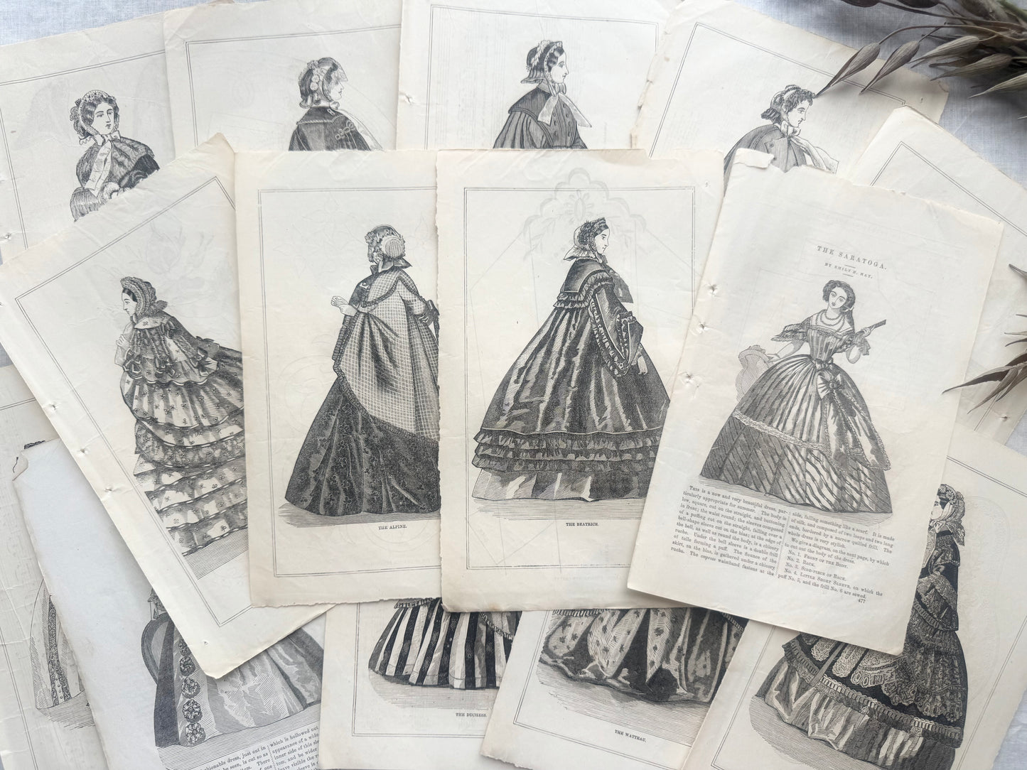 Vintage Fashion Pages