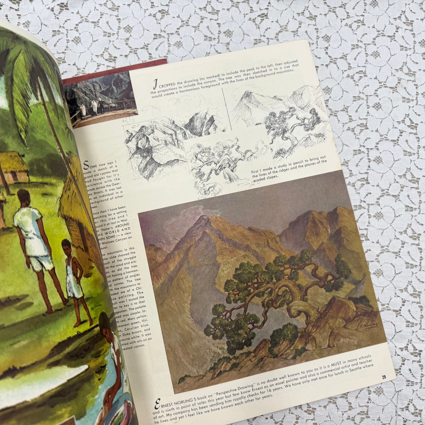 Vintage Painting Books