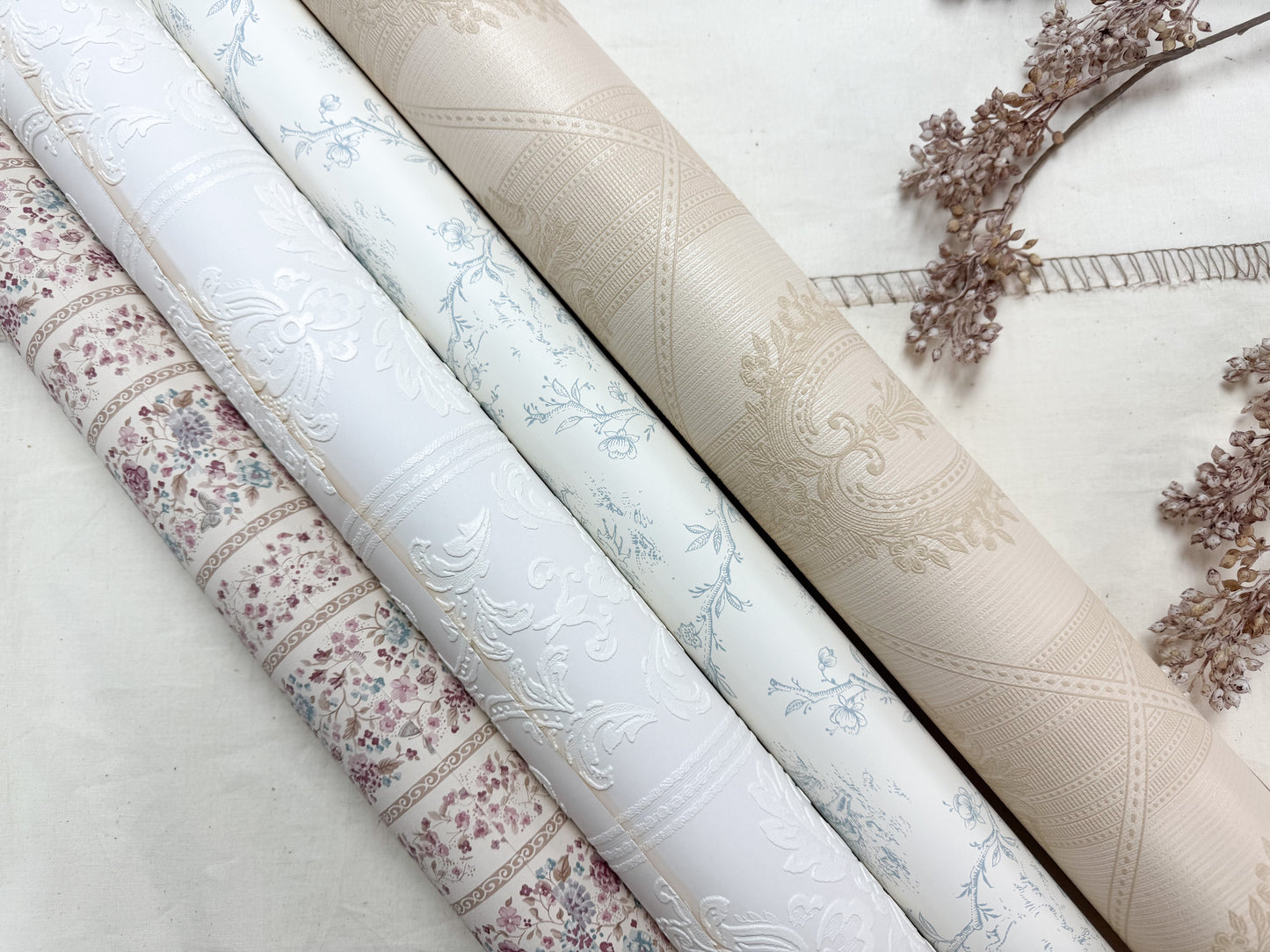 Vintage Wallpaper Set