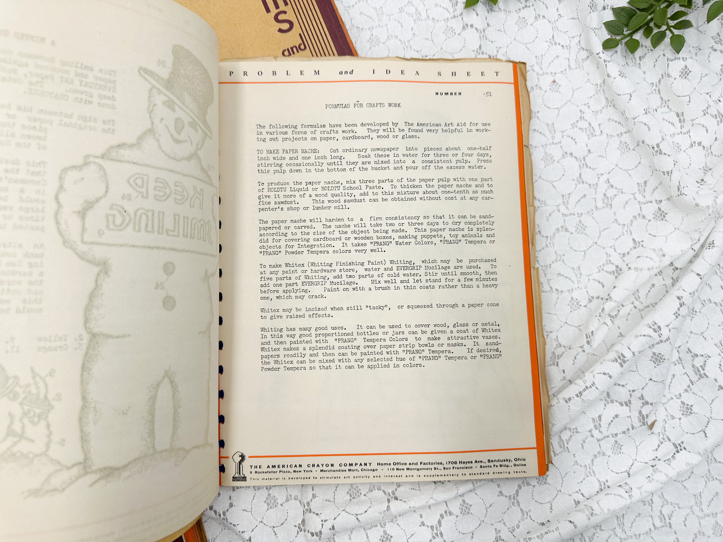 Problem and Ideas Book (Three Available)