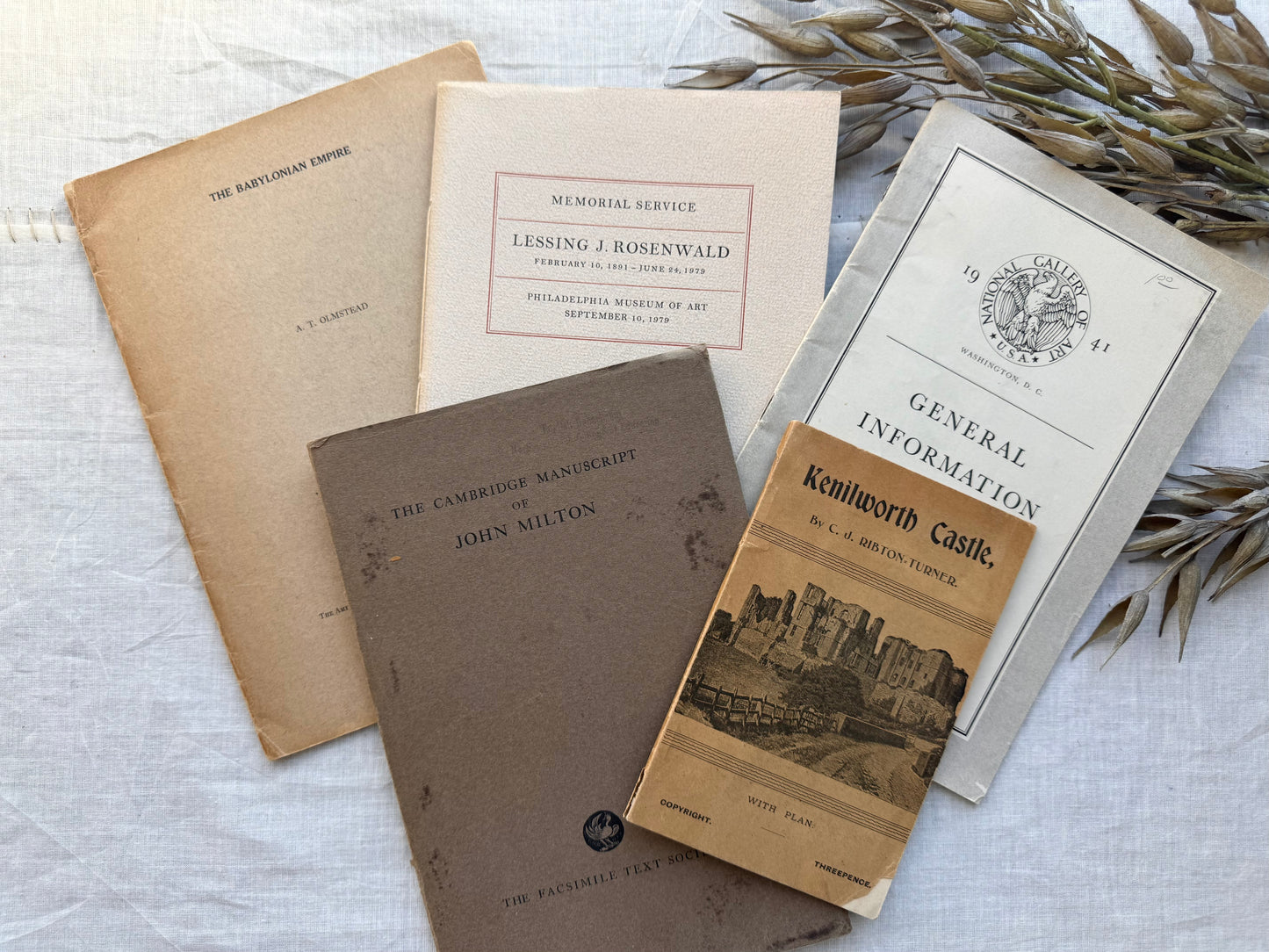 Vintage Booklet Set
