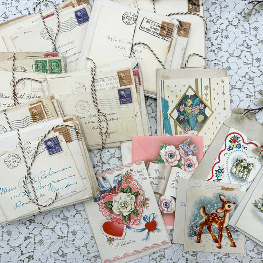 Vintage Envelopes and Greeting Card Sets