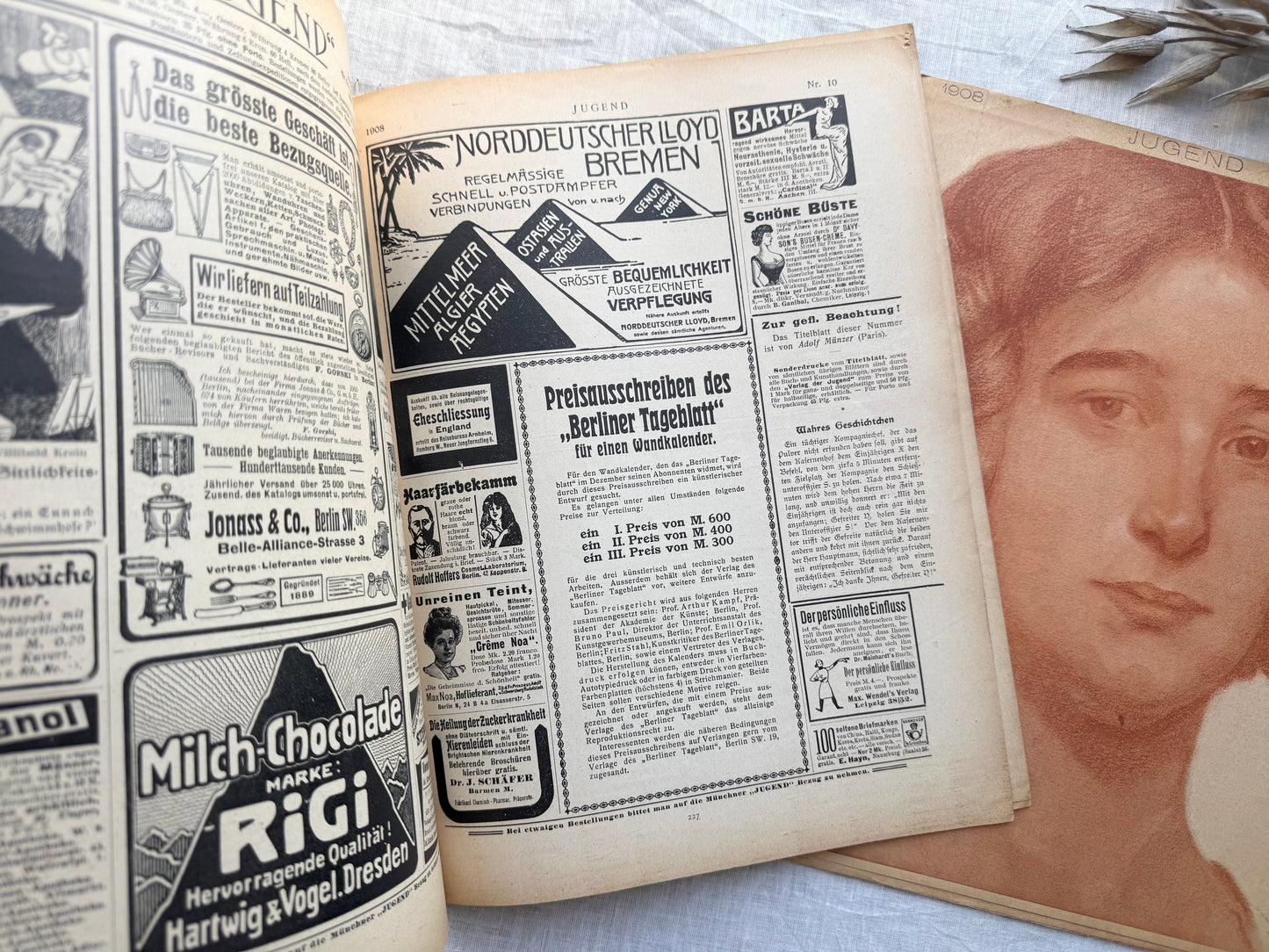 Vintage German Magazine Set