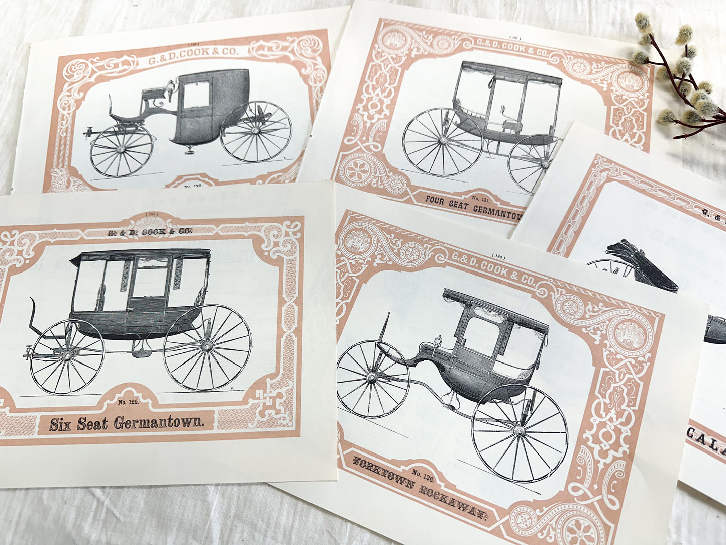 Vintage Print Set