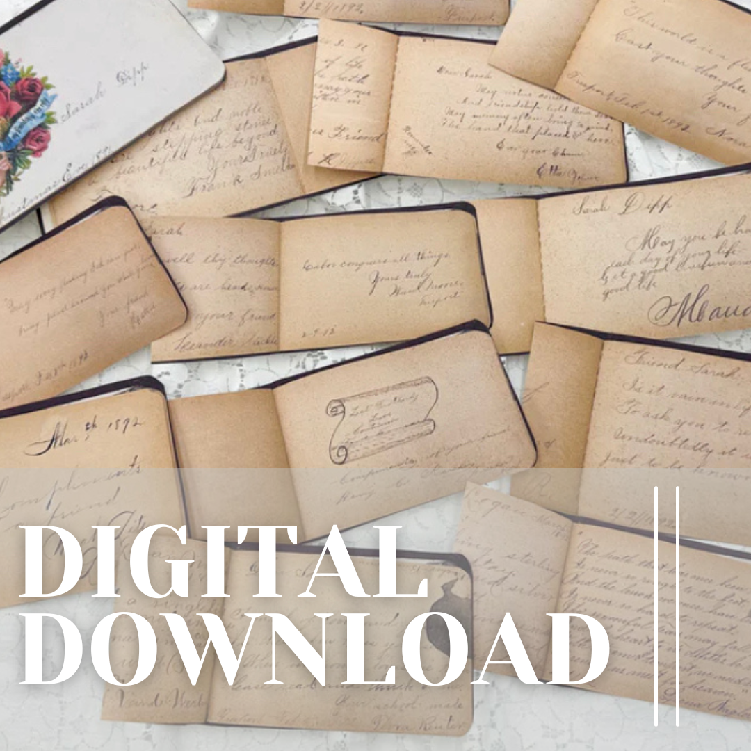 Vintage Writing- Digital Download