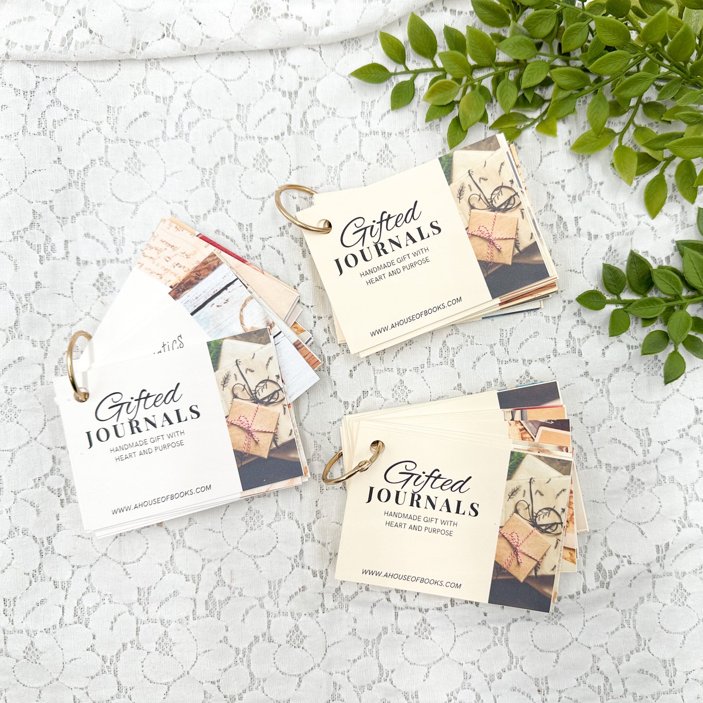 Making a Journal for a Gift Prompt Deck