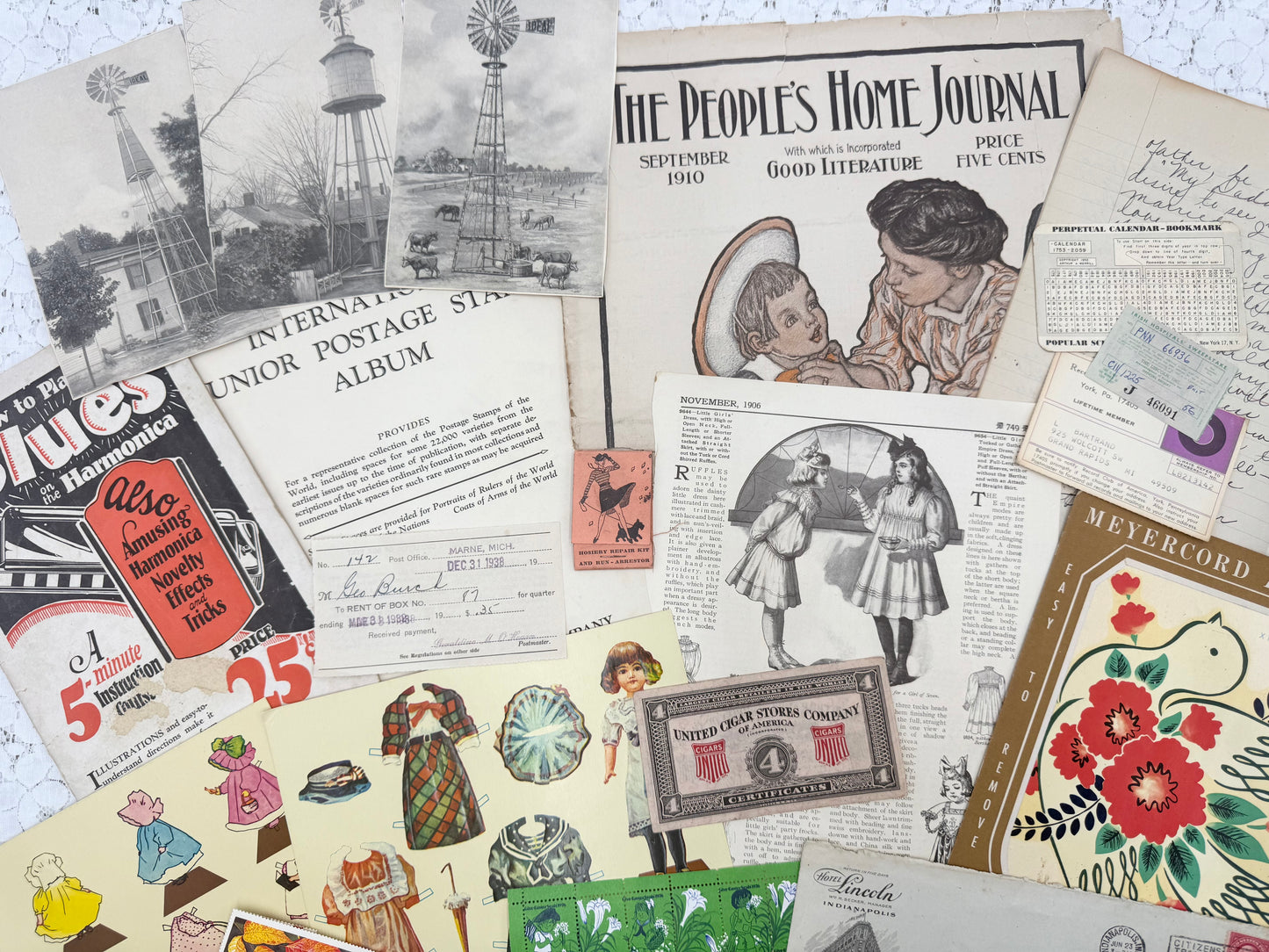 Vintage Ephemera Set