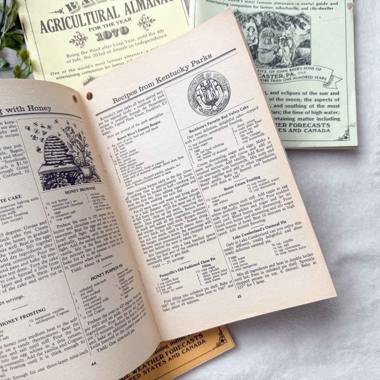 Vintage Almanac Set