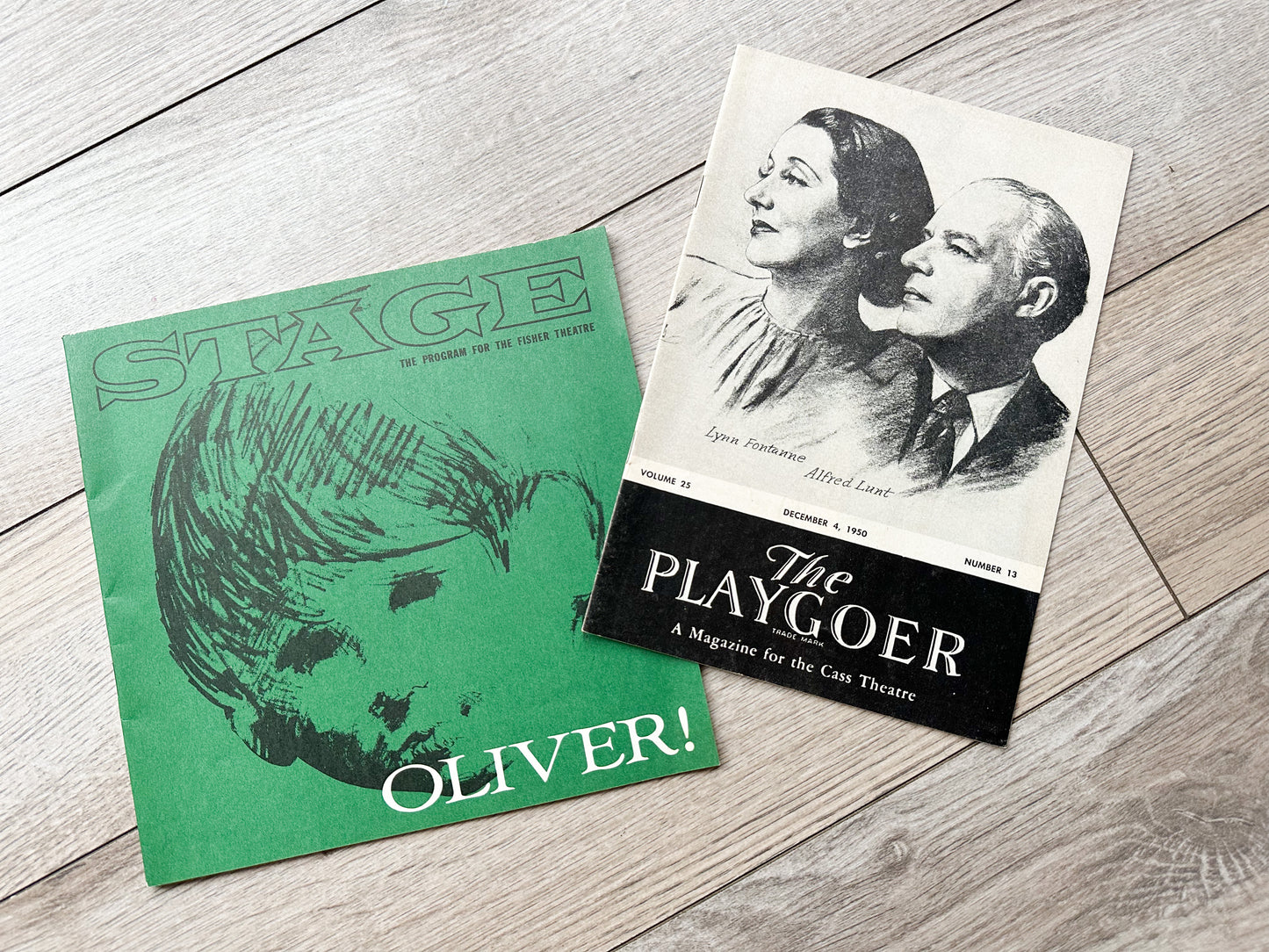 Vintage Playbills (Set of 2)