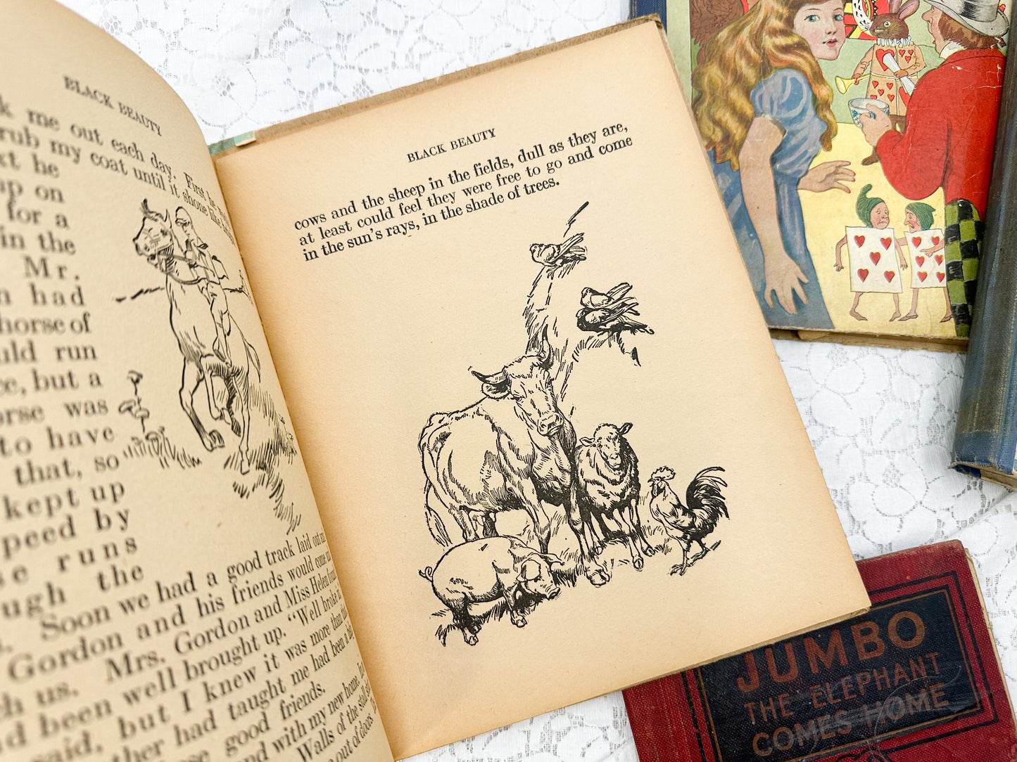 Vintage Children's Classics (Set of 4)