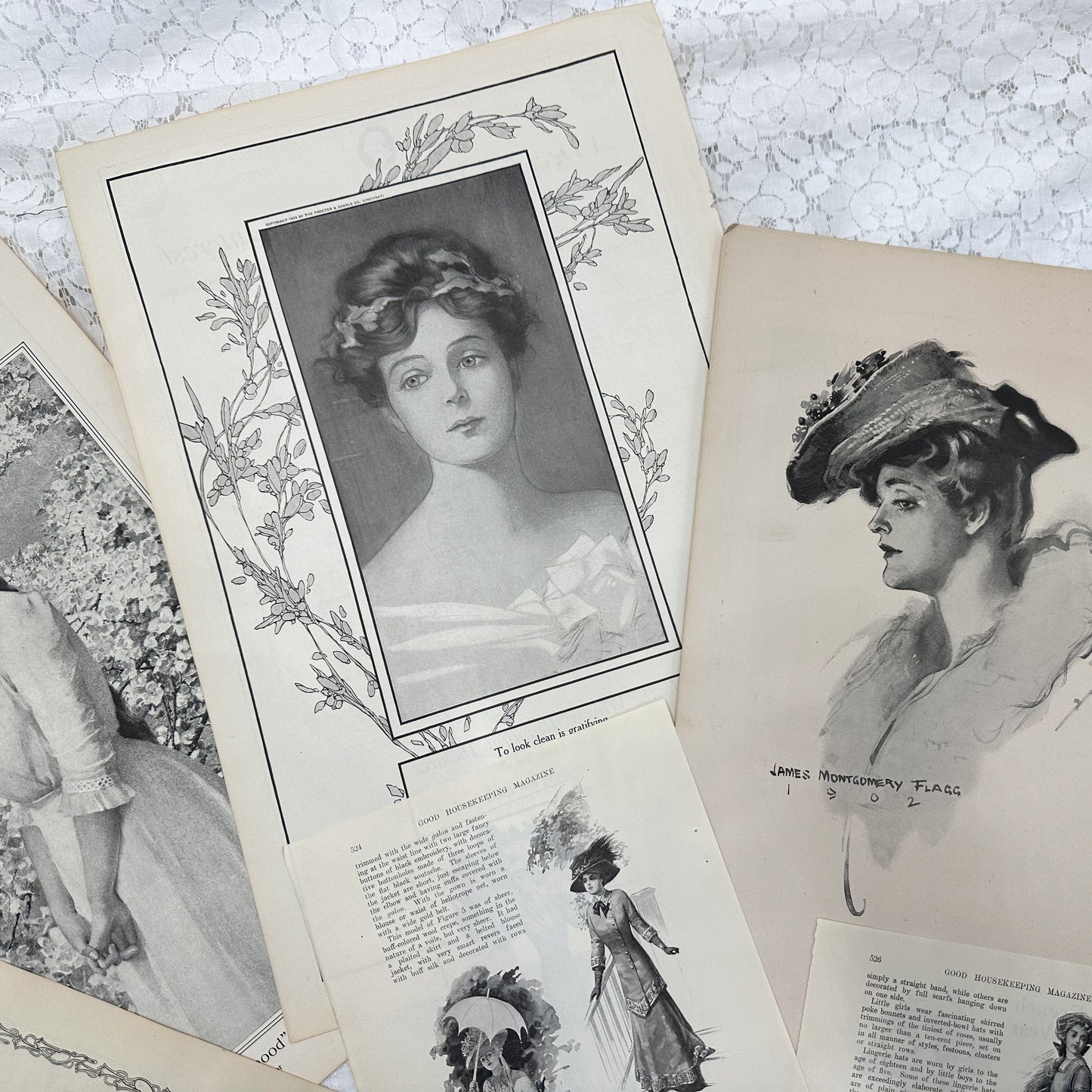 Vintage Print Set