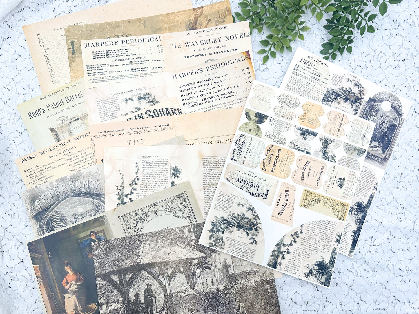 Vintage Magazine Pages- Paper Packs