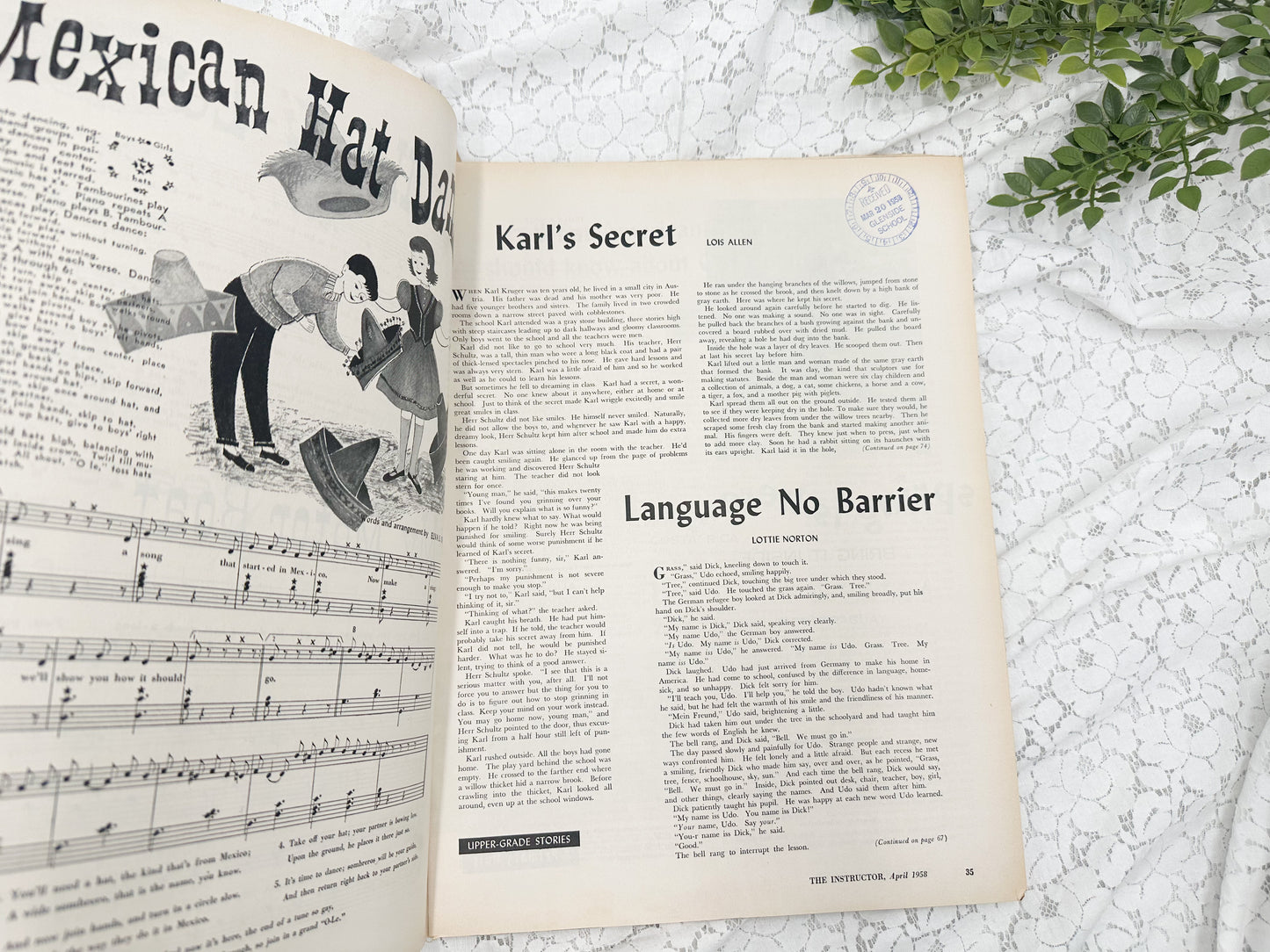 Vintage Instructor Magazine (Set of 2)