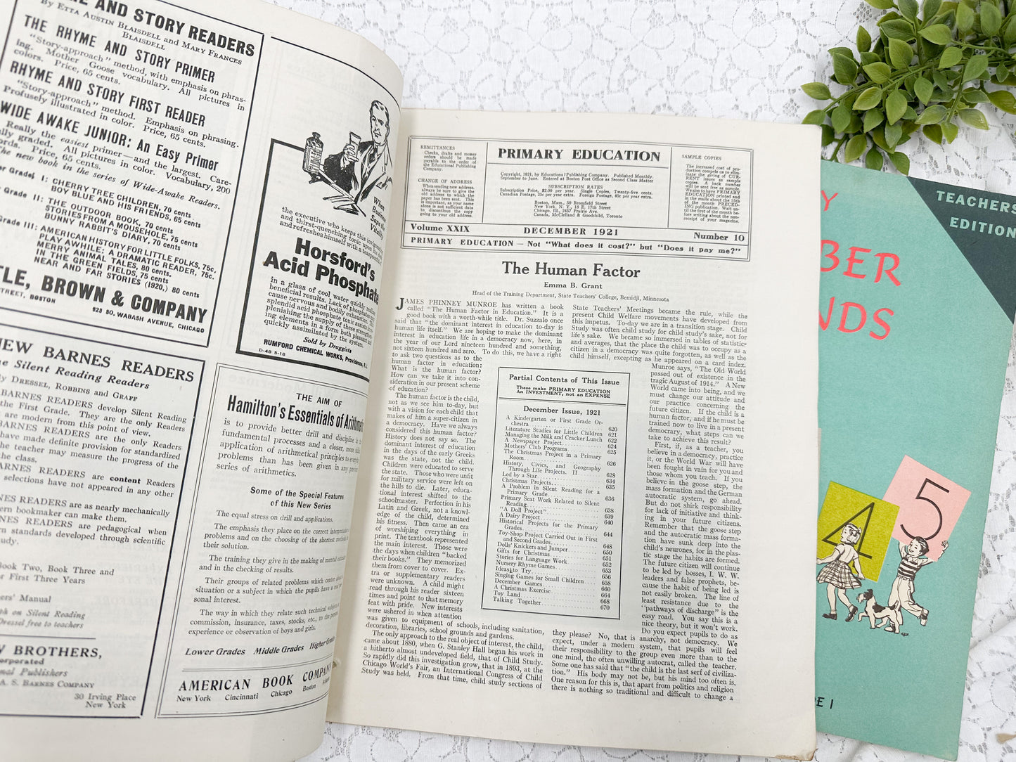 Vintage Children's Activity Books (Set of 2)