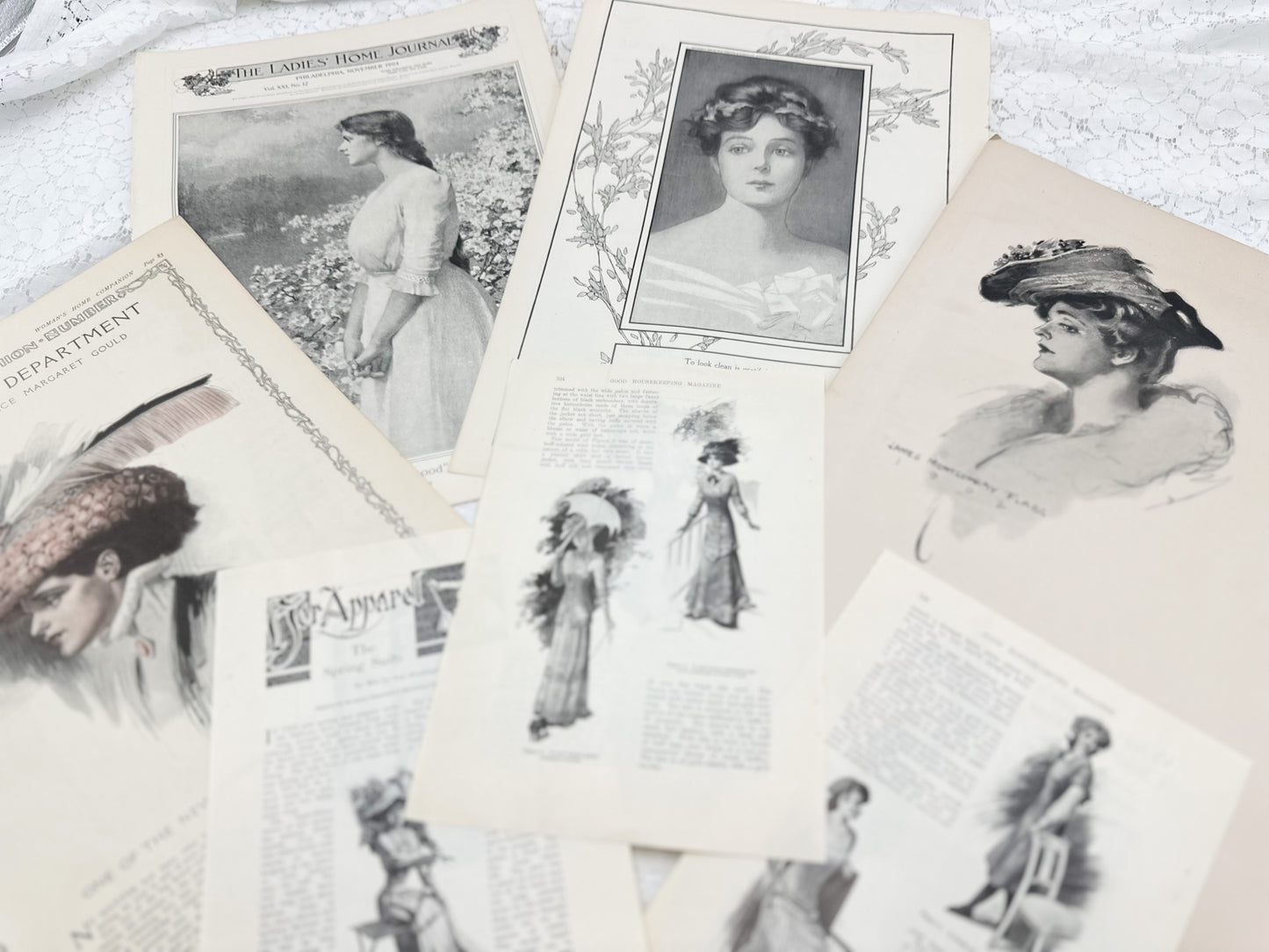 Vintage Print Set