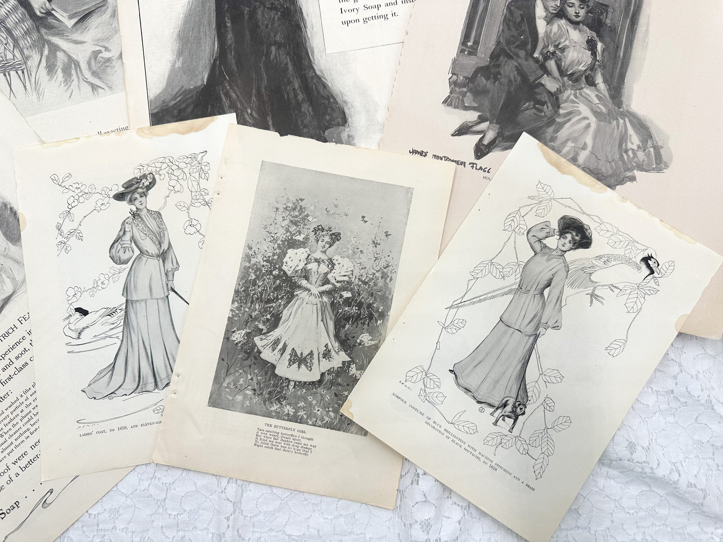 Vintage Print Set