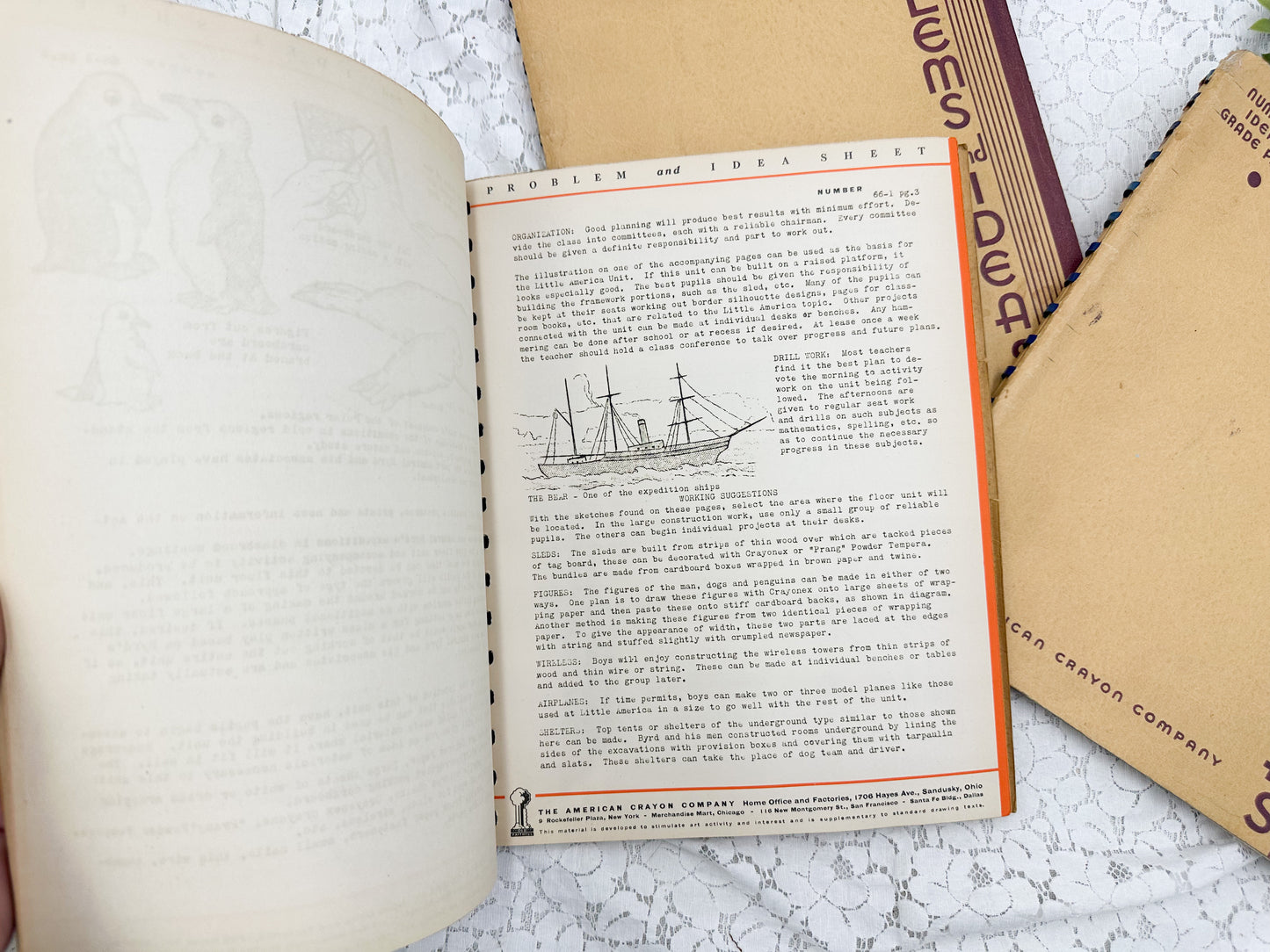 Problem and Ideas Book (Three Available)