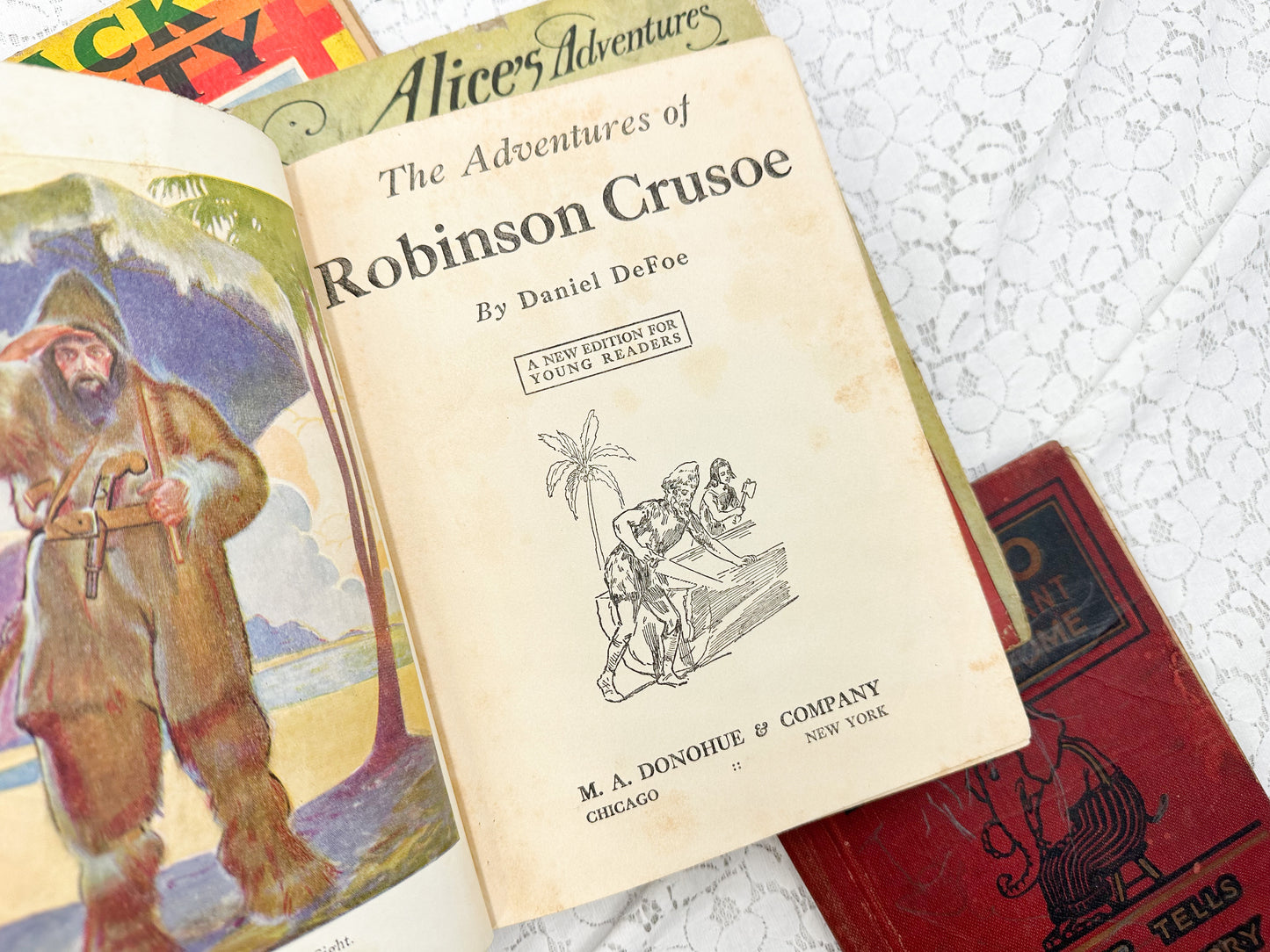Vintage Children's Classics (Set of 4)