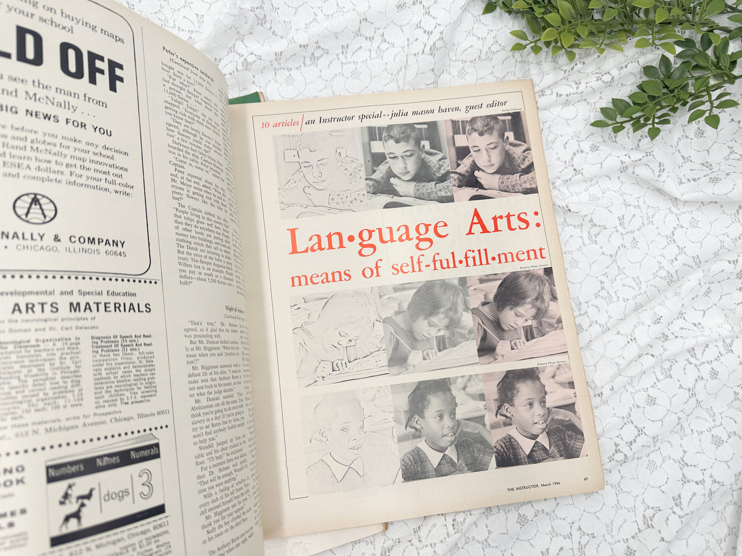 Vintage Instructor Magazine (Set of 2)