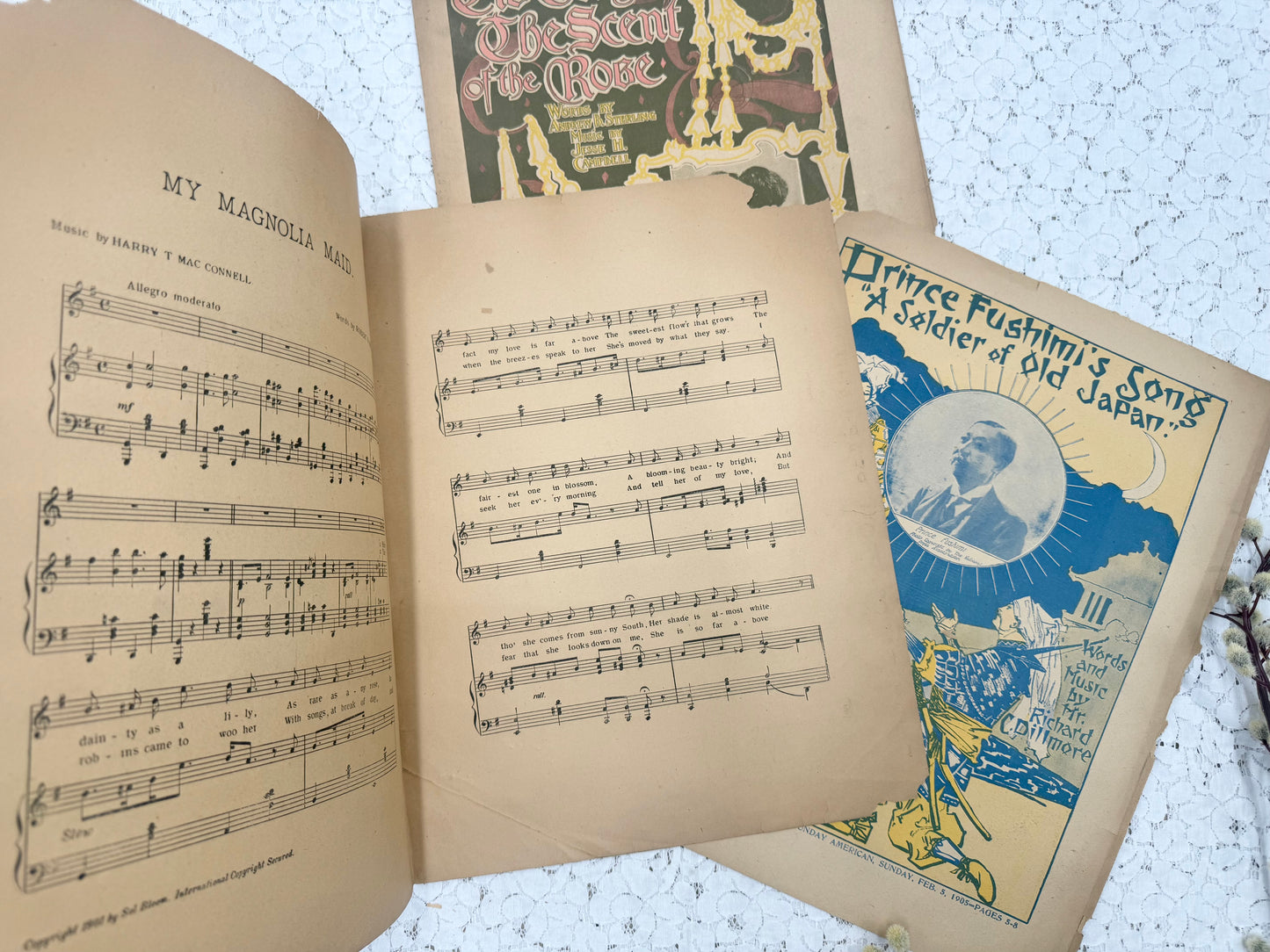 Vintage Music Sheets