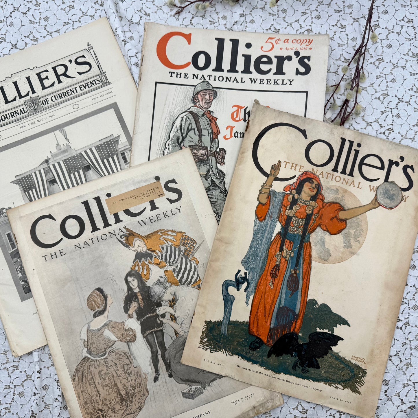 Set of Collier's Magazines