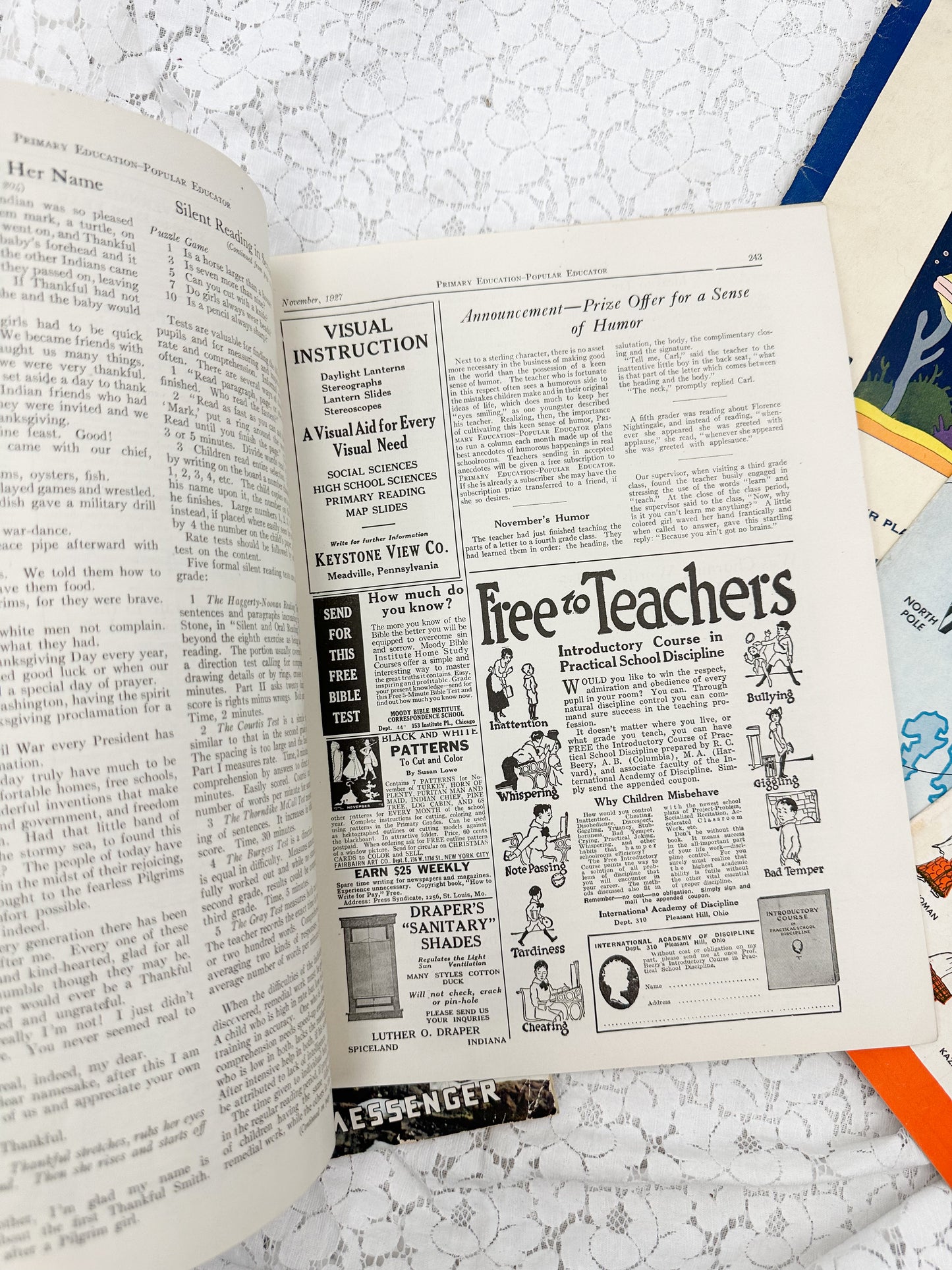 Collection of Vintage Education Magazines