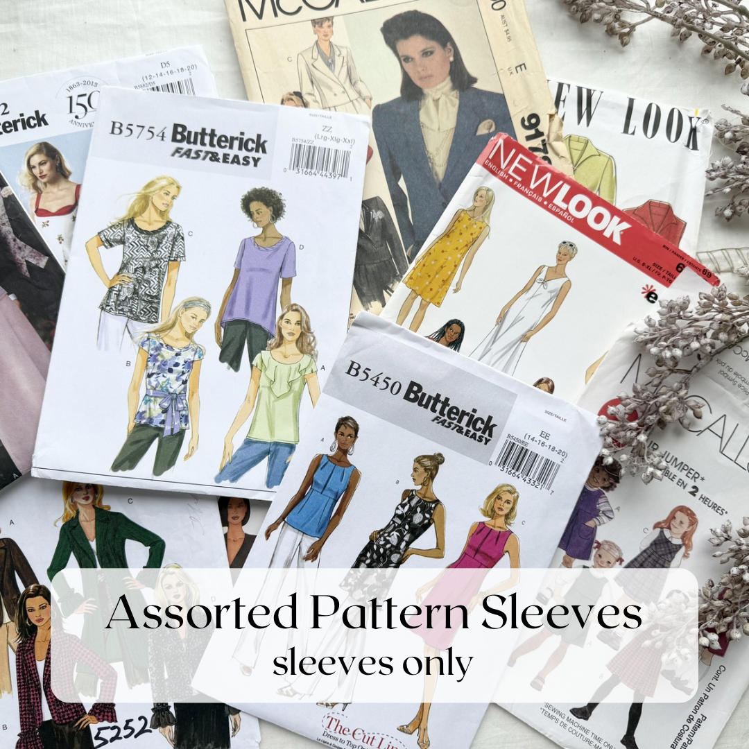 Assorted Sewing Pattern Sleeves (Set of 20)