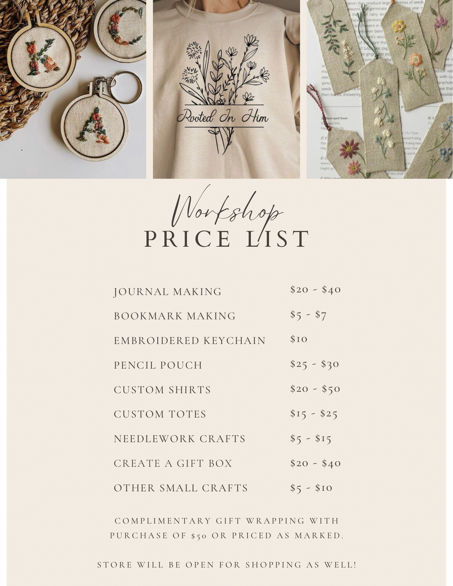 Handmade Gift Workshop