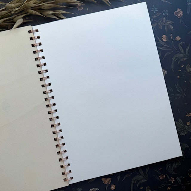 Blank Journal with Wood Cover- 9x12