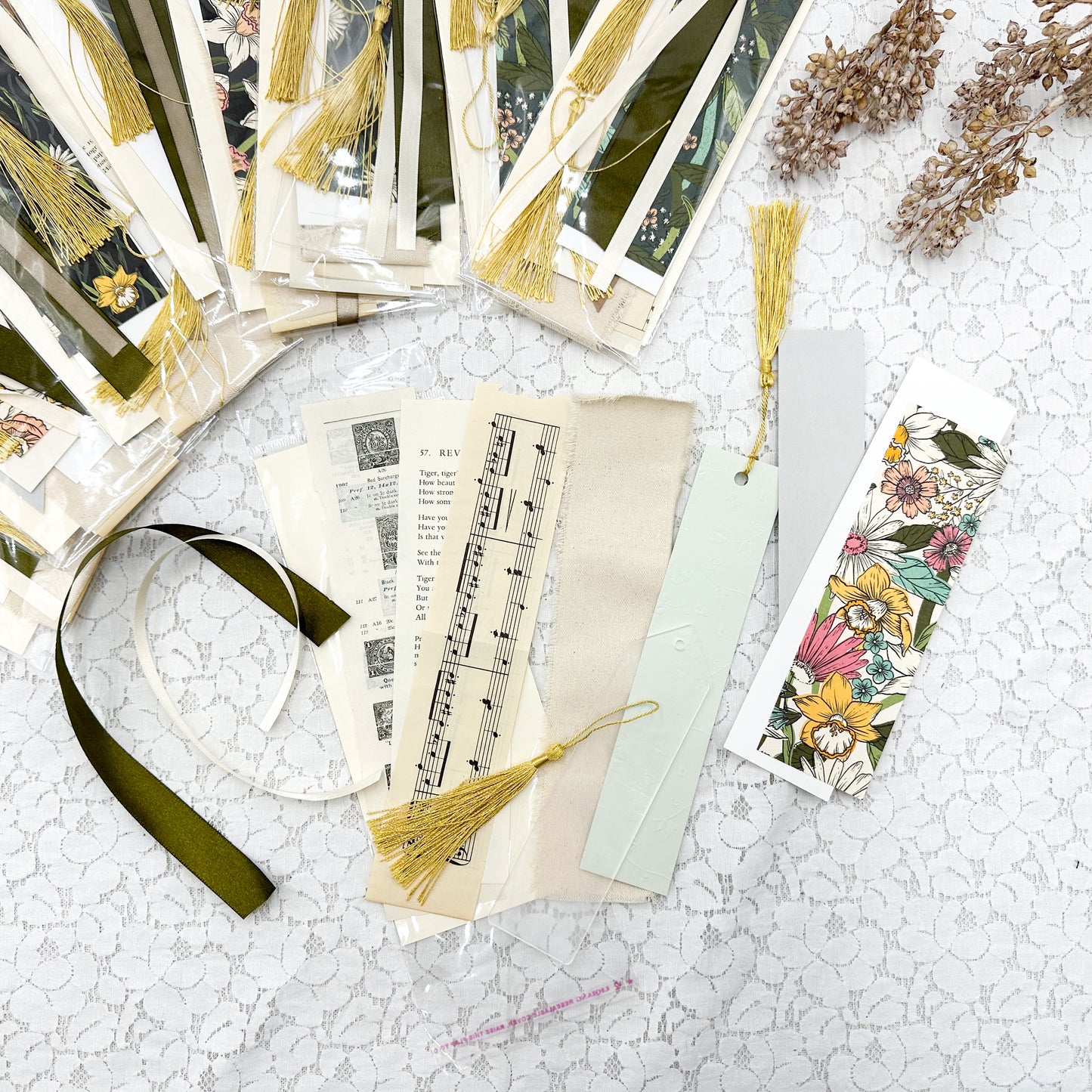 Bookmark Making Kit (make 5+ bookmarks)