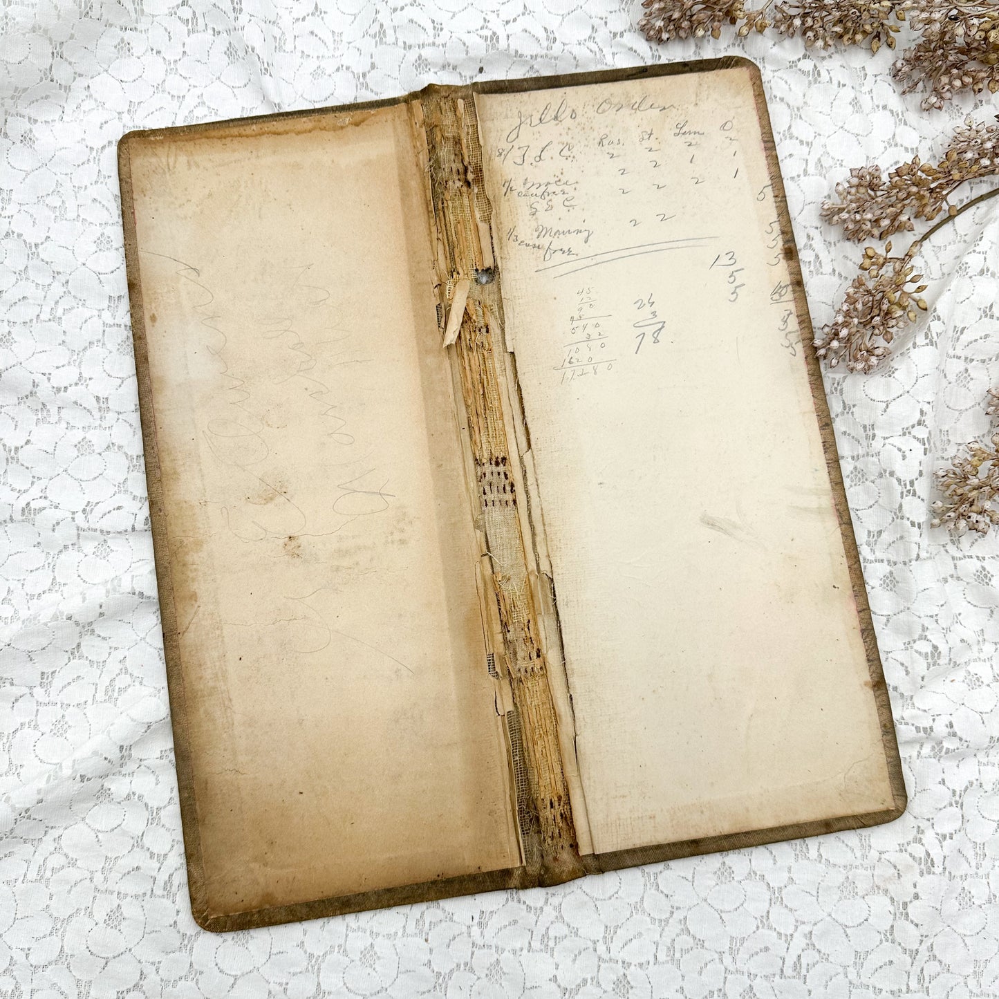 Vintage Ledger Cover