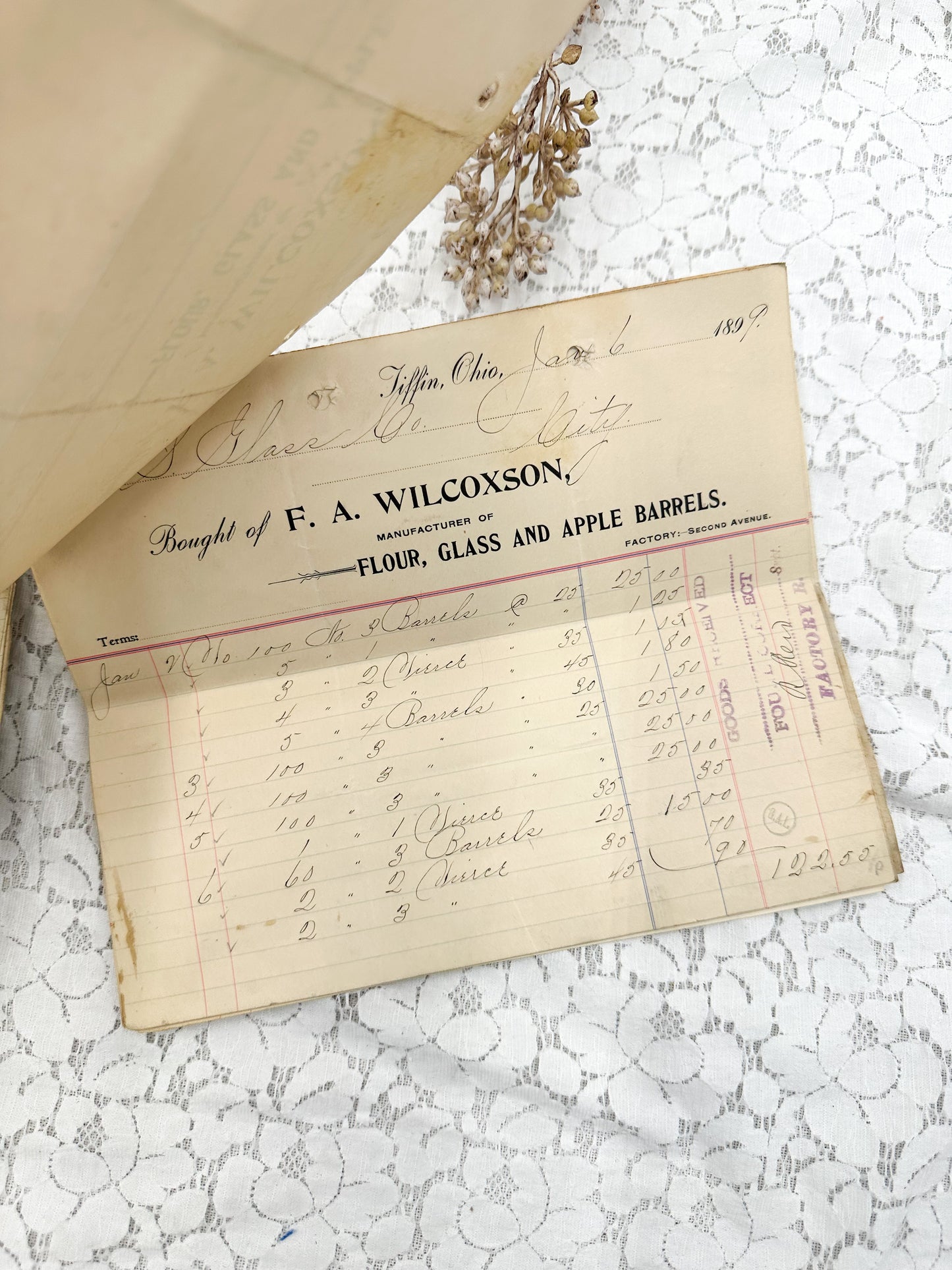 Vintage Ledgers and Papers (Set of 31 Papers)