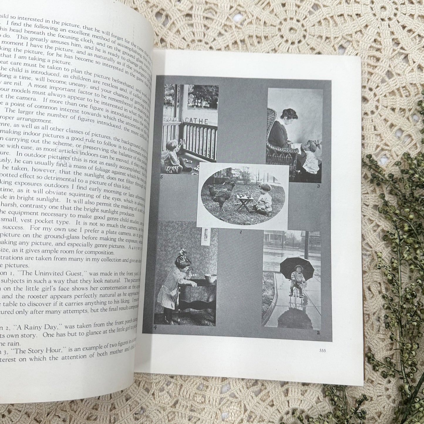 American Photography, 1917 Finishing The Print