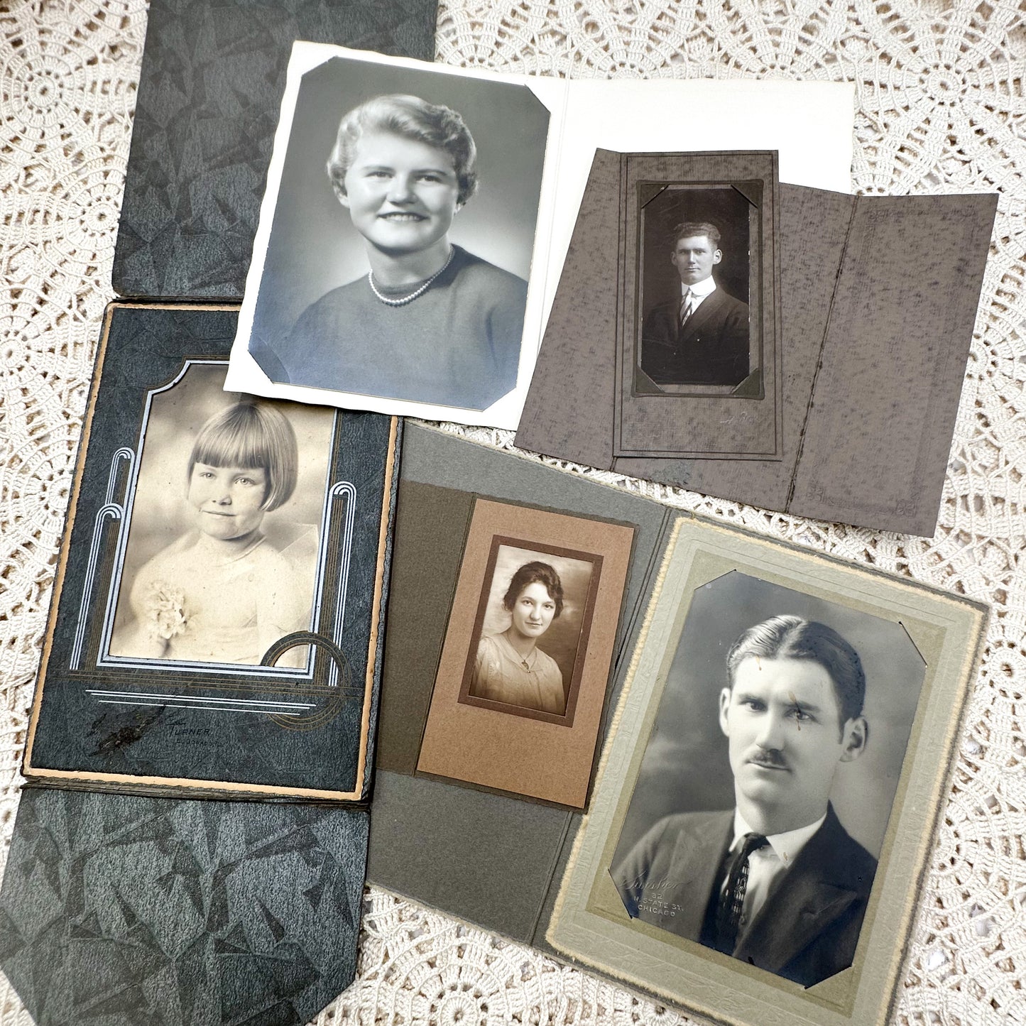 Cabinet Cards with Photographs