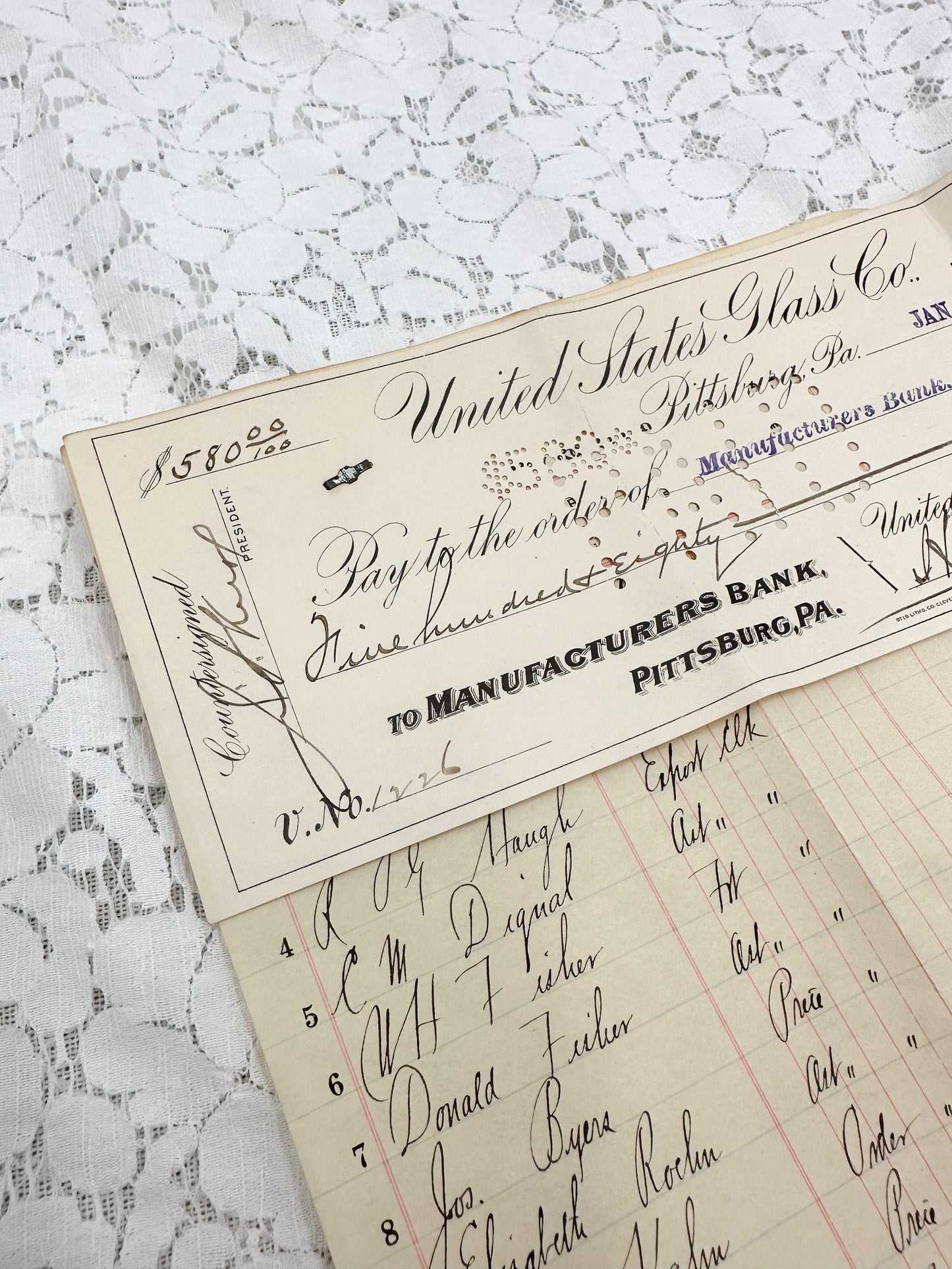 Glass Company Ephemera
