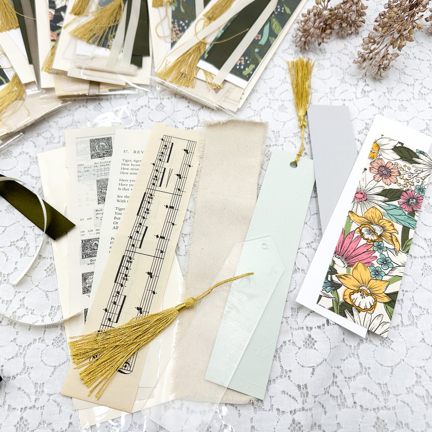 Bookmark Making Kit (make 5+ bookmarks)