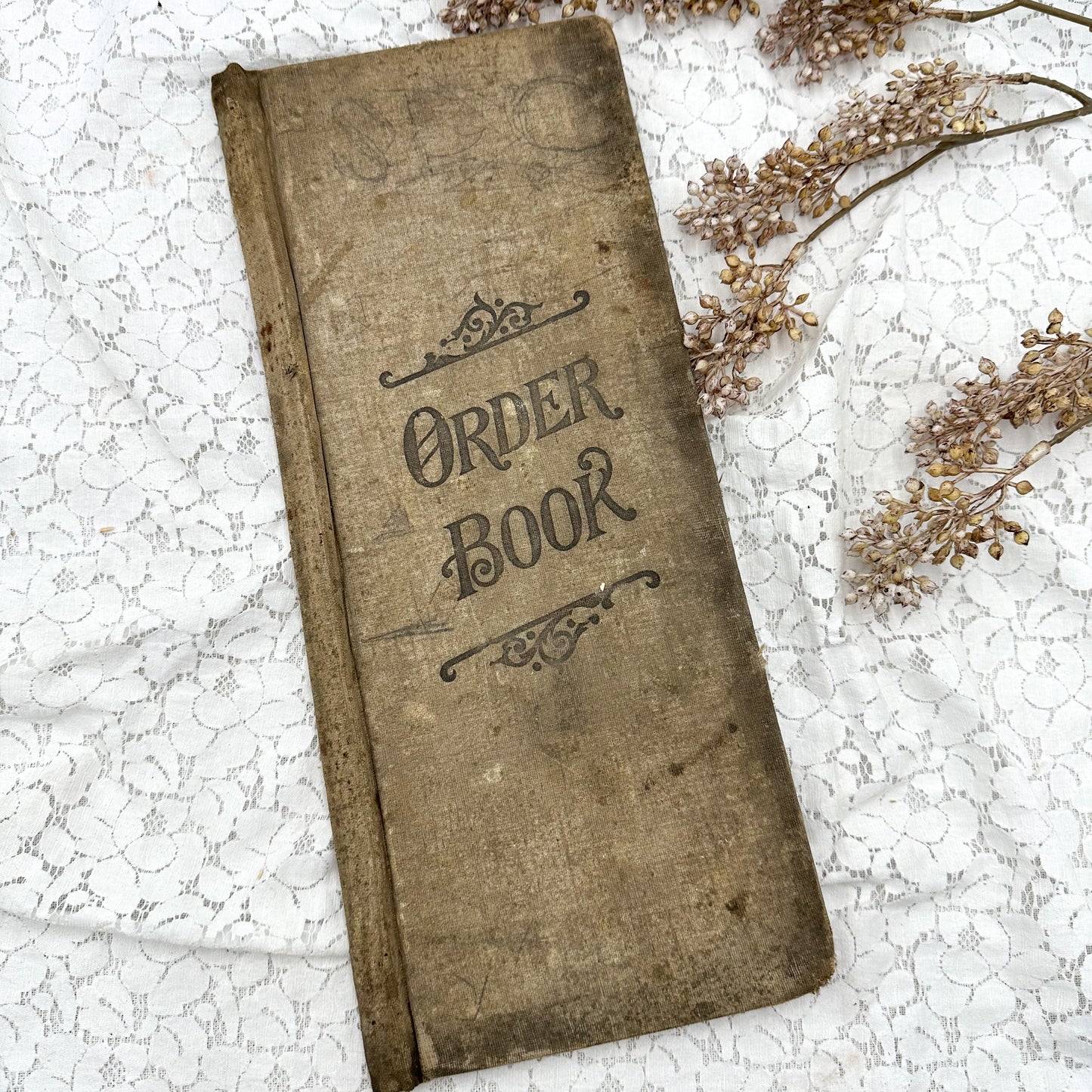 Vintage Ledger Cover