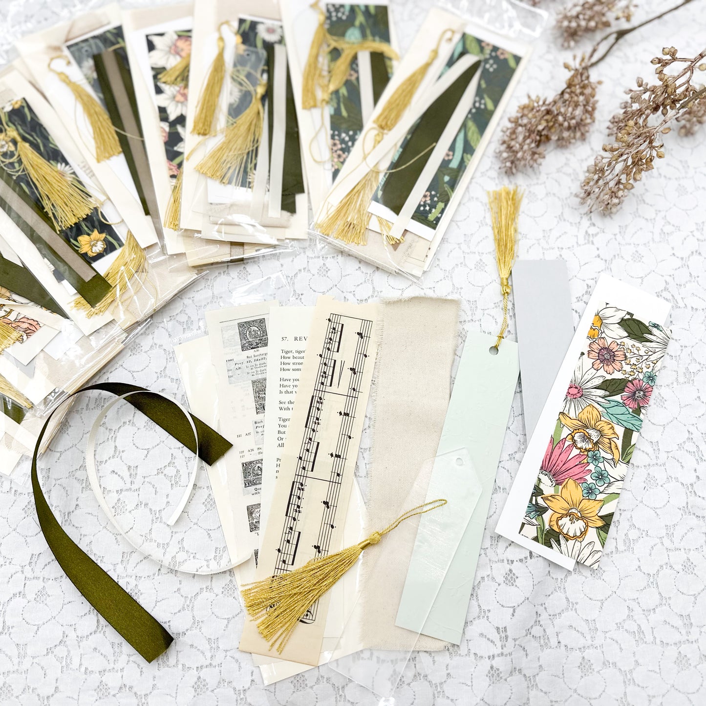 Bookmark Making Kit (make 5+ bookmarks)