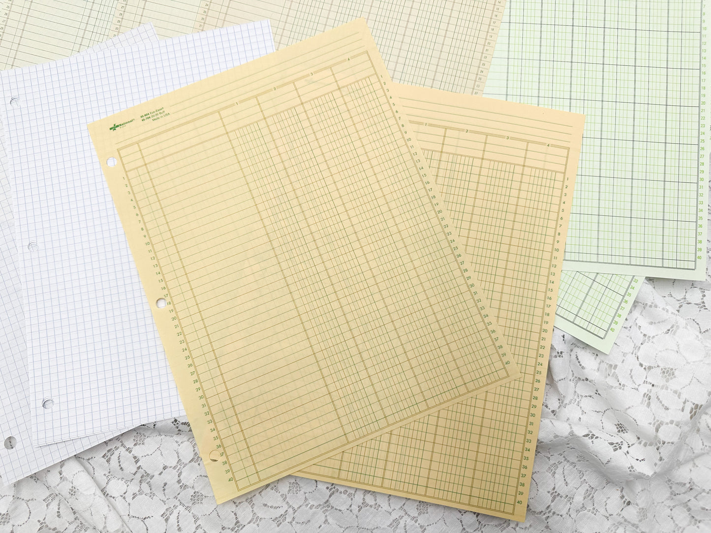 Blank Ledger Papers