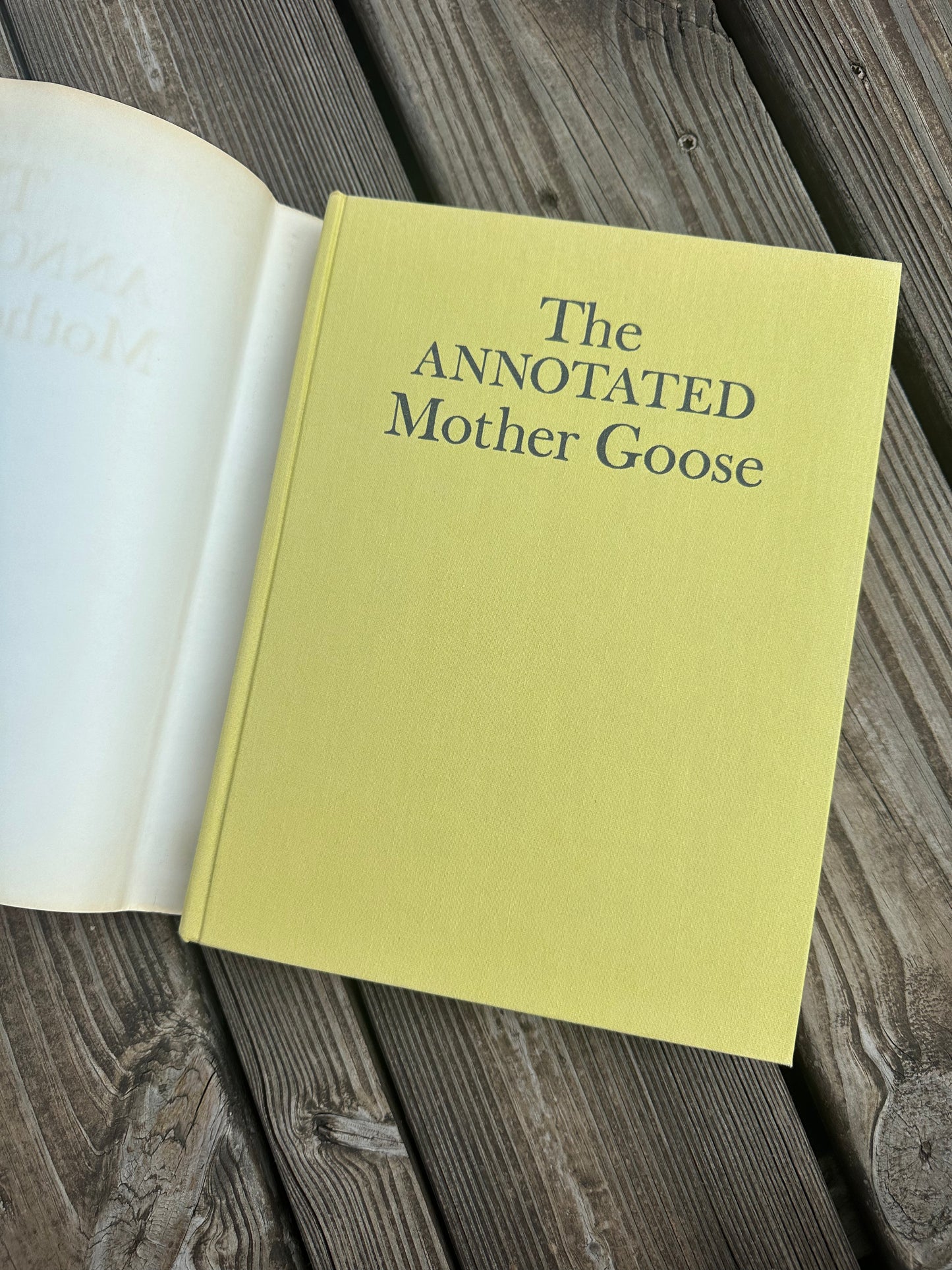 The Annotated Mother Goose