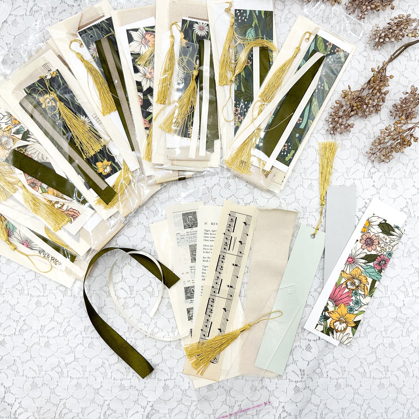 Bookmark Making Kit (make 5+ bookmarks)