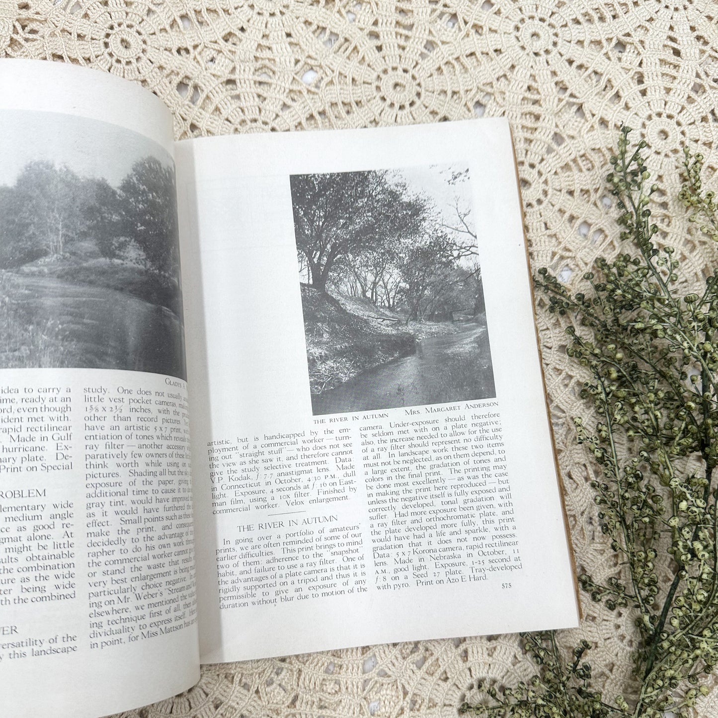 American Photography, 1917 Finishing The Print